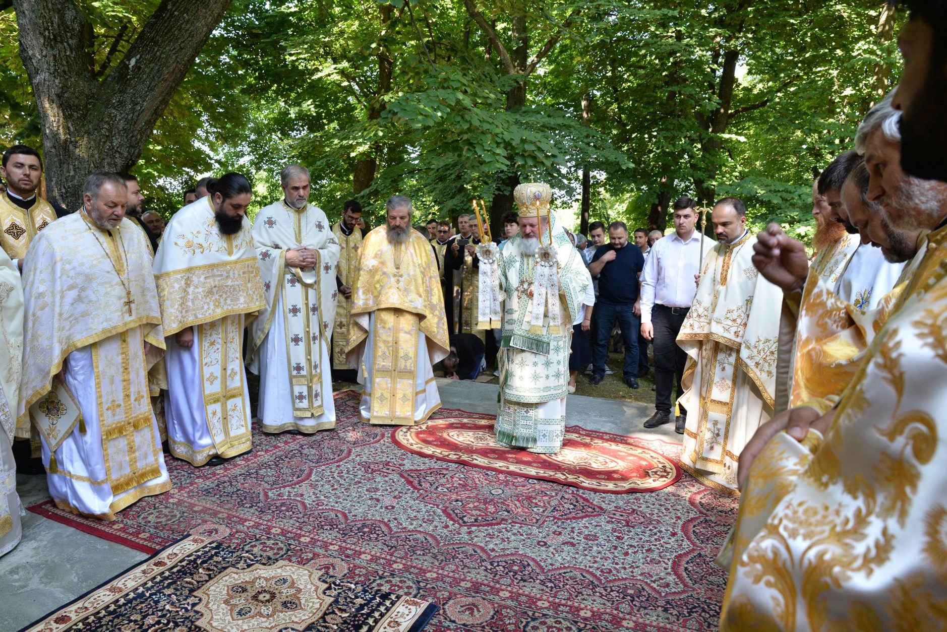 Sfântul Ierarh Grigorie Dascălul, cinstit la Mănăstirea Căldărușani