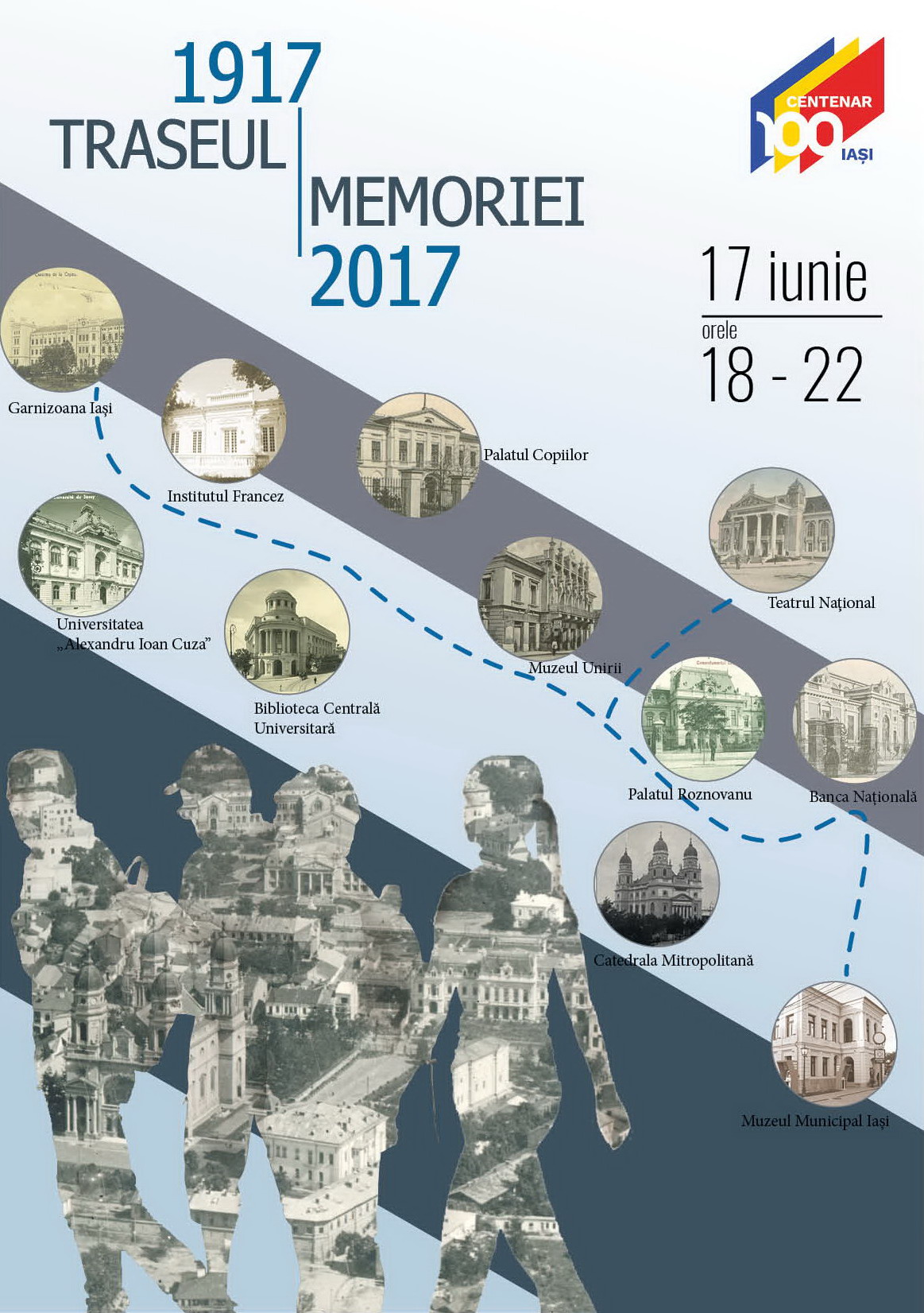 Traseul memoriei, un proiect de punere în valoare a clădirilor monument istoric din municipiul Iaşi