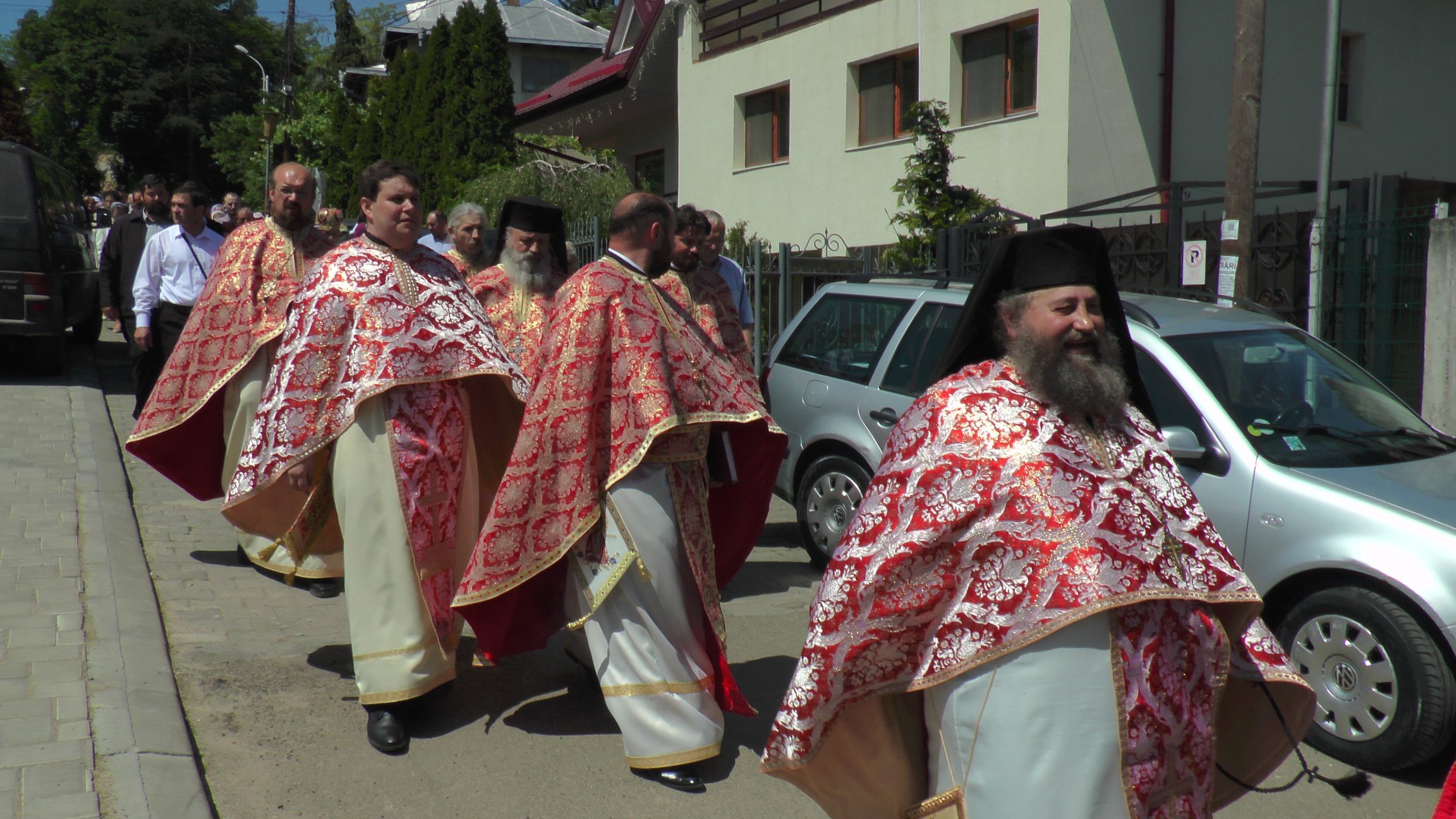 Ocrotitorul Sucevei, sărbătorit prin Liturghie arhierească și procesiune