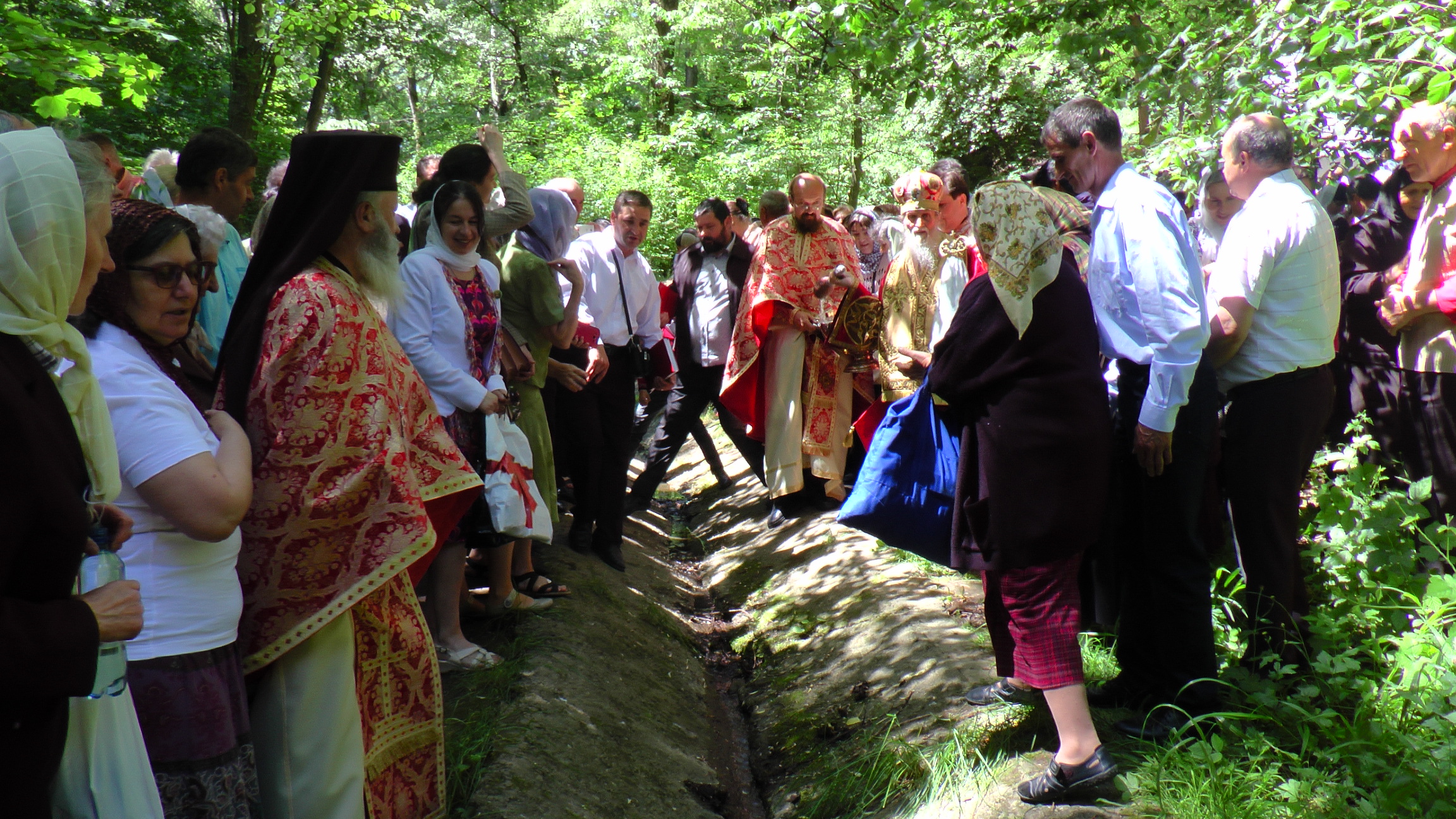 Ocrotitorul Sucevei, sărbătorit prin Liturghie arhierească și procesiune