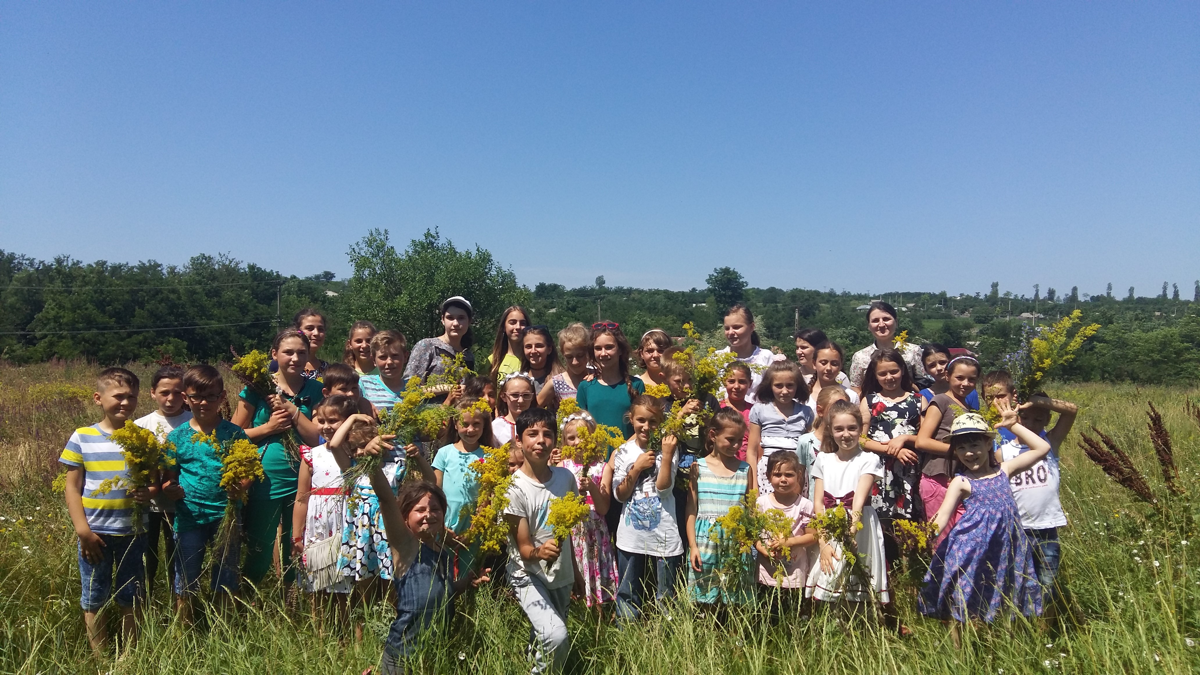 Şcoală de vară în Parohia Iazu-Nou, Protopopiatul Hârlău