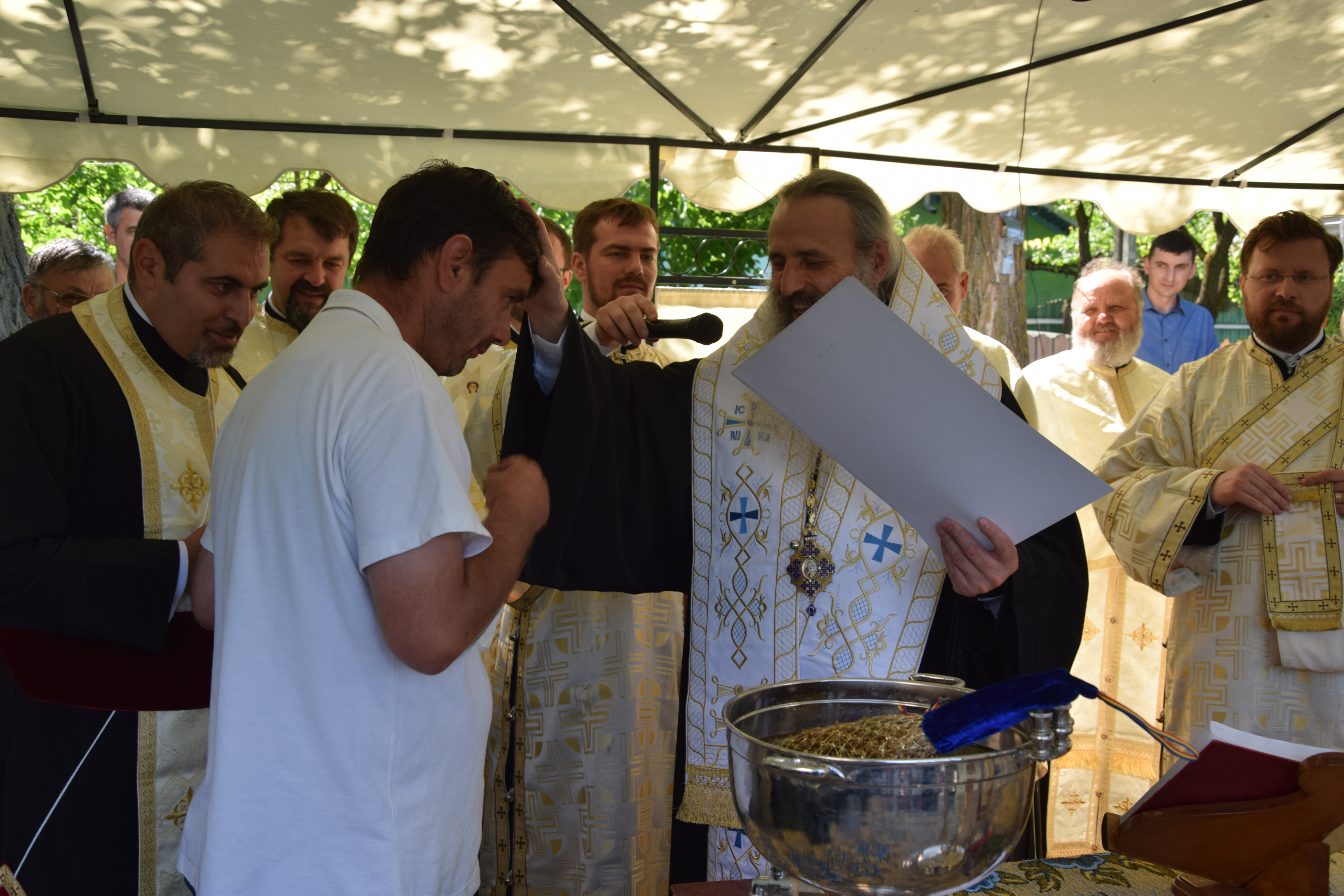 Sfințire de casă socială în Parohia Coada Stâncii Sfințire de casă socială în Parohia Coada Stâncii