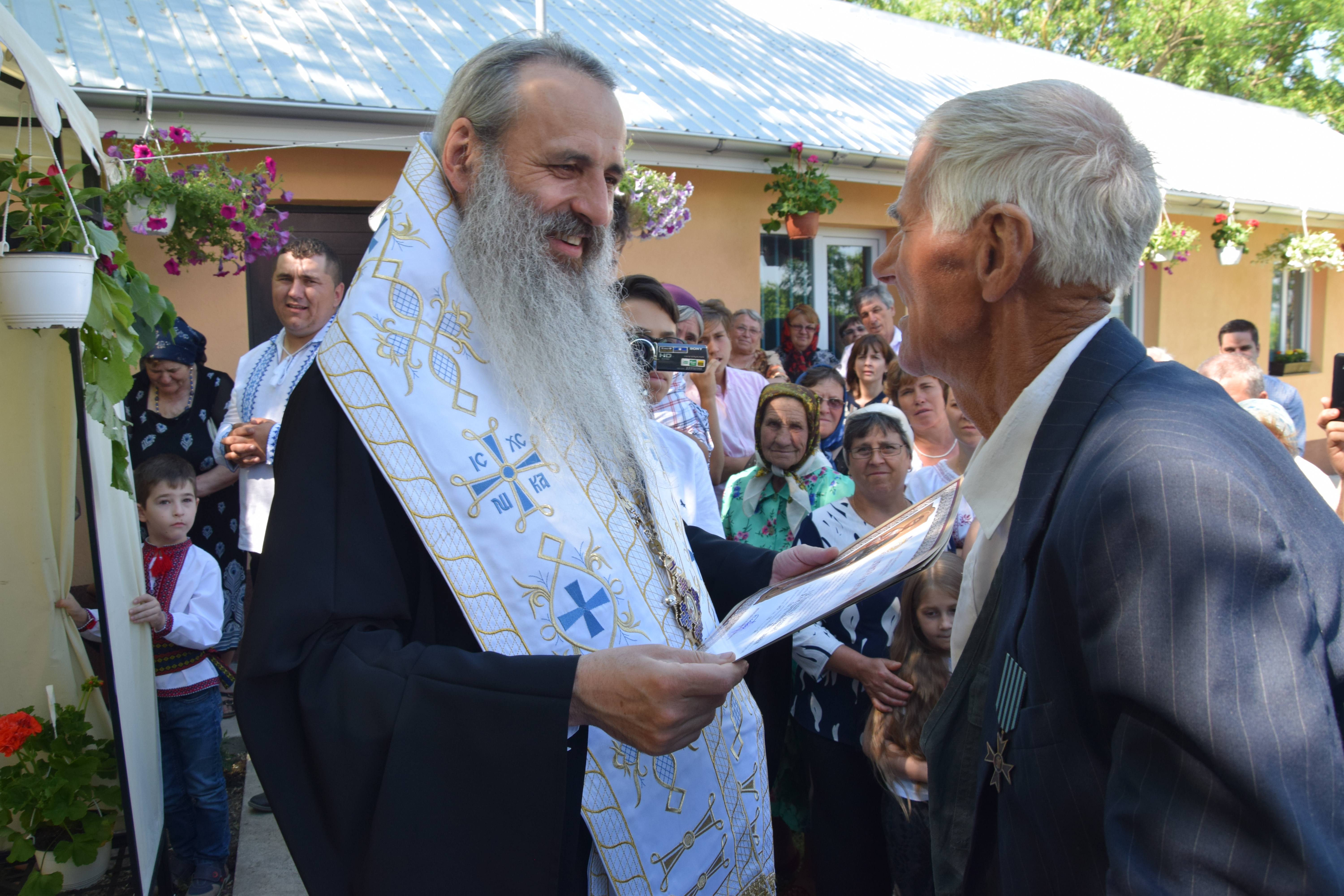Sfințire de casă socială în Parohia Coada Stâncii Sfințire de casă socială în Parohia Coada Stâncii