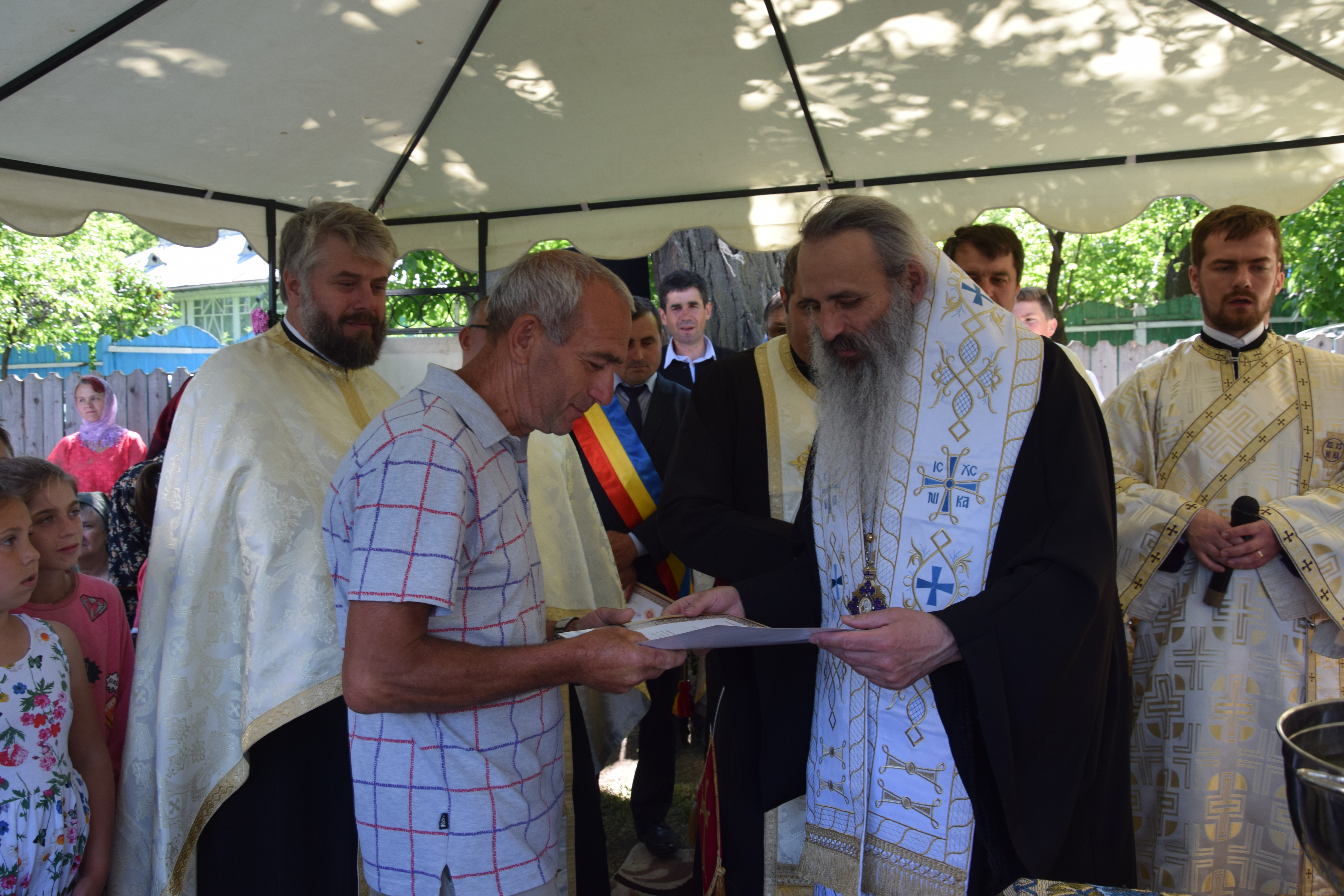 Sfințire de casă socială în Parohia Coada Stâncii Sfințire de casă socială în Parohia Coada Stâncii