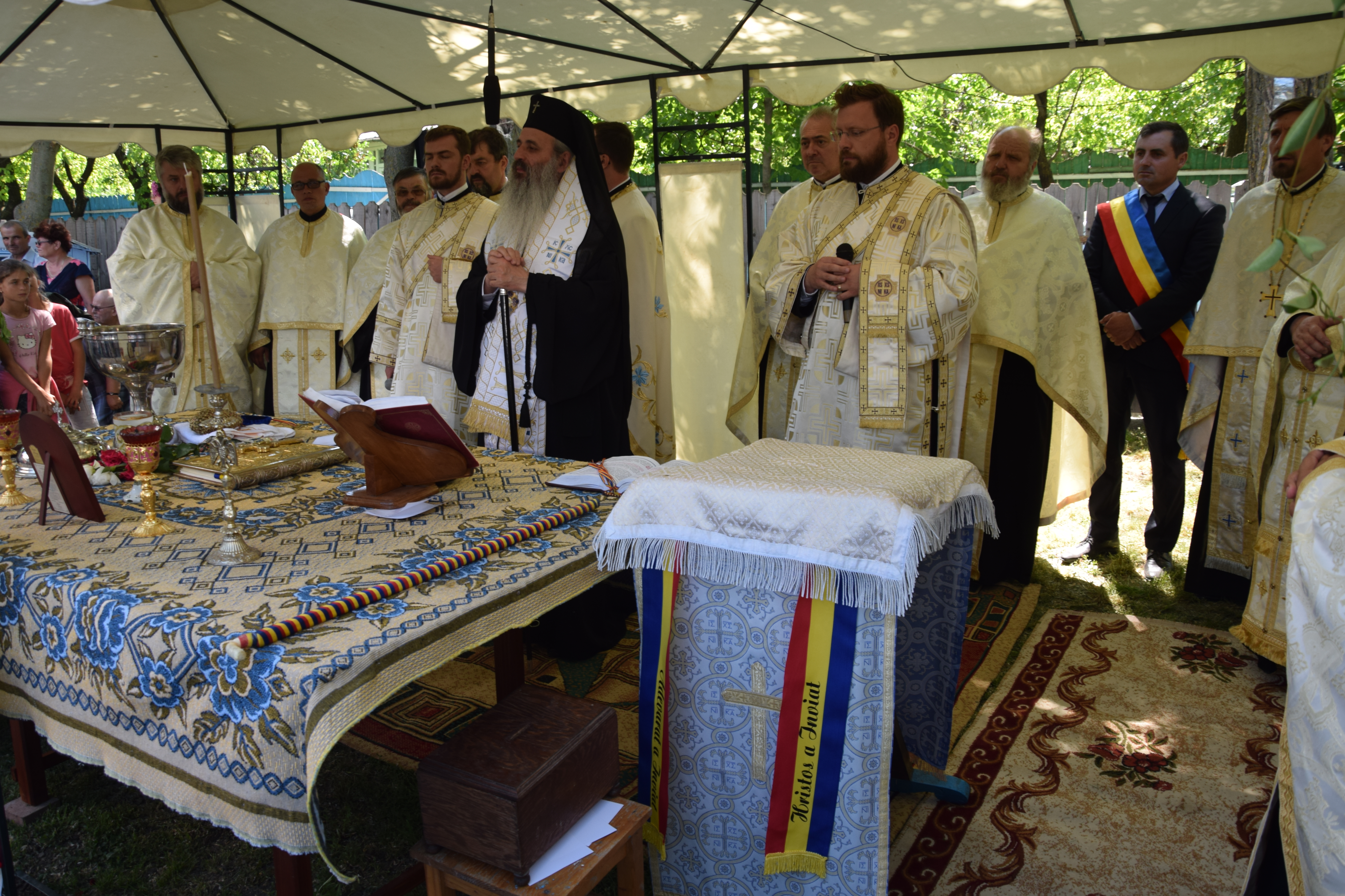 Sfințire de casă socială în Parohia Coada Stâncii Sfințire de casă socială în Parohia Coada Stâncii