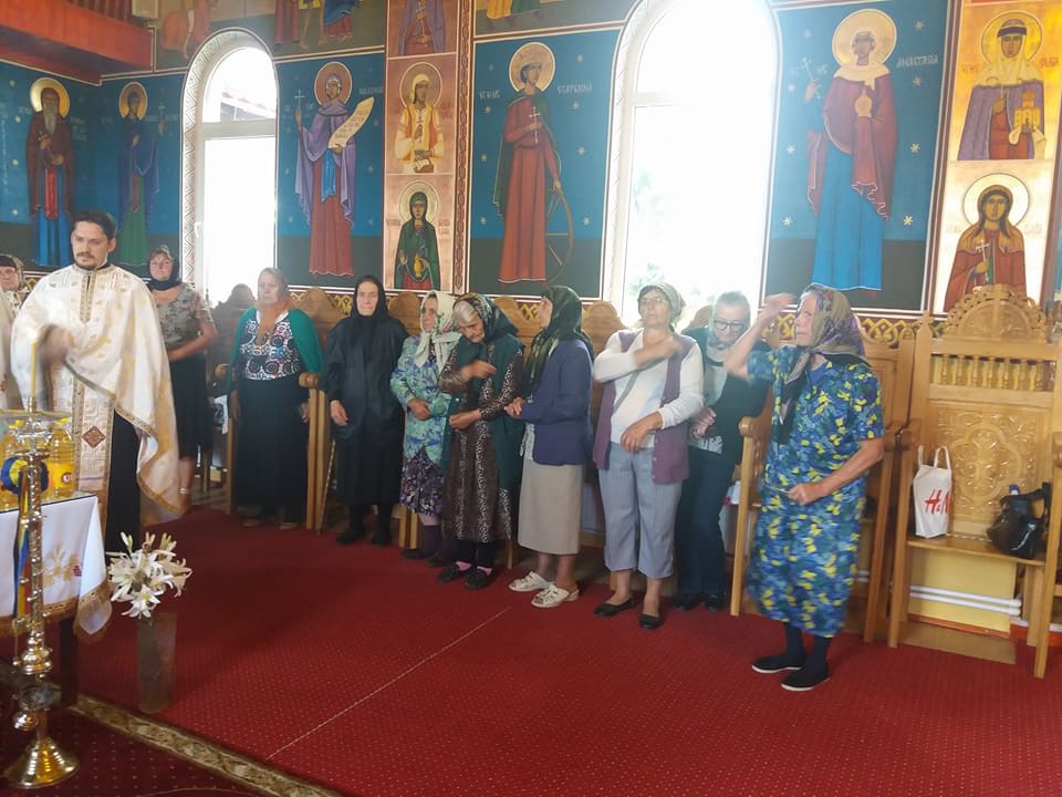 Sfinţire de loc pentru casă parohială, la Homiceni