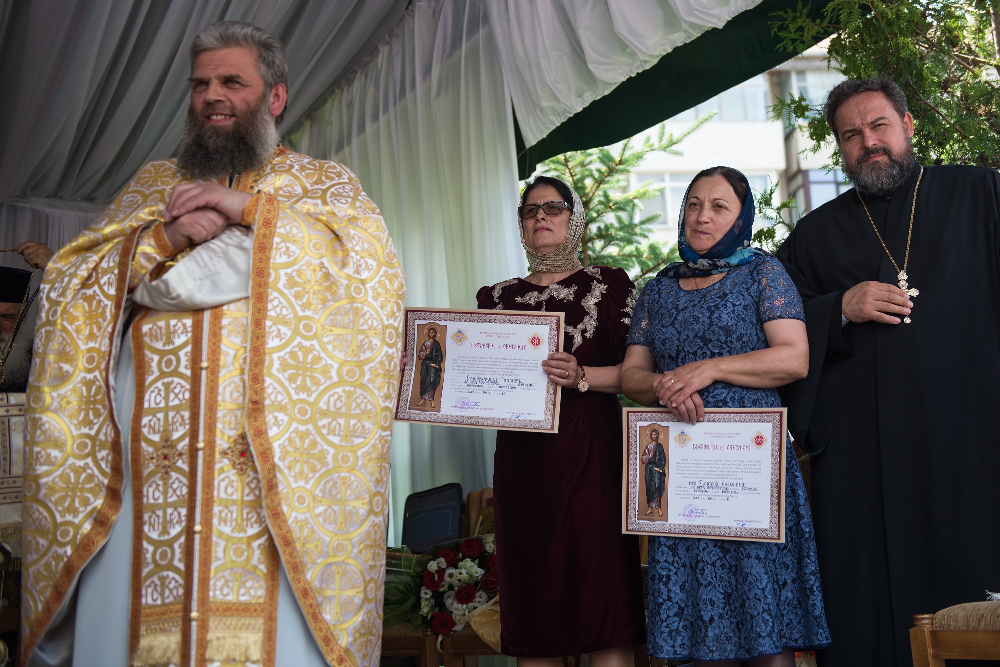 Pictura Bisericii „Sfântul Ioan Botezătorul” din Botoşani, sfinţită de IPS Mitropolit Teofan