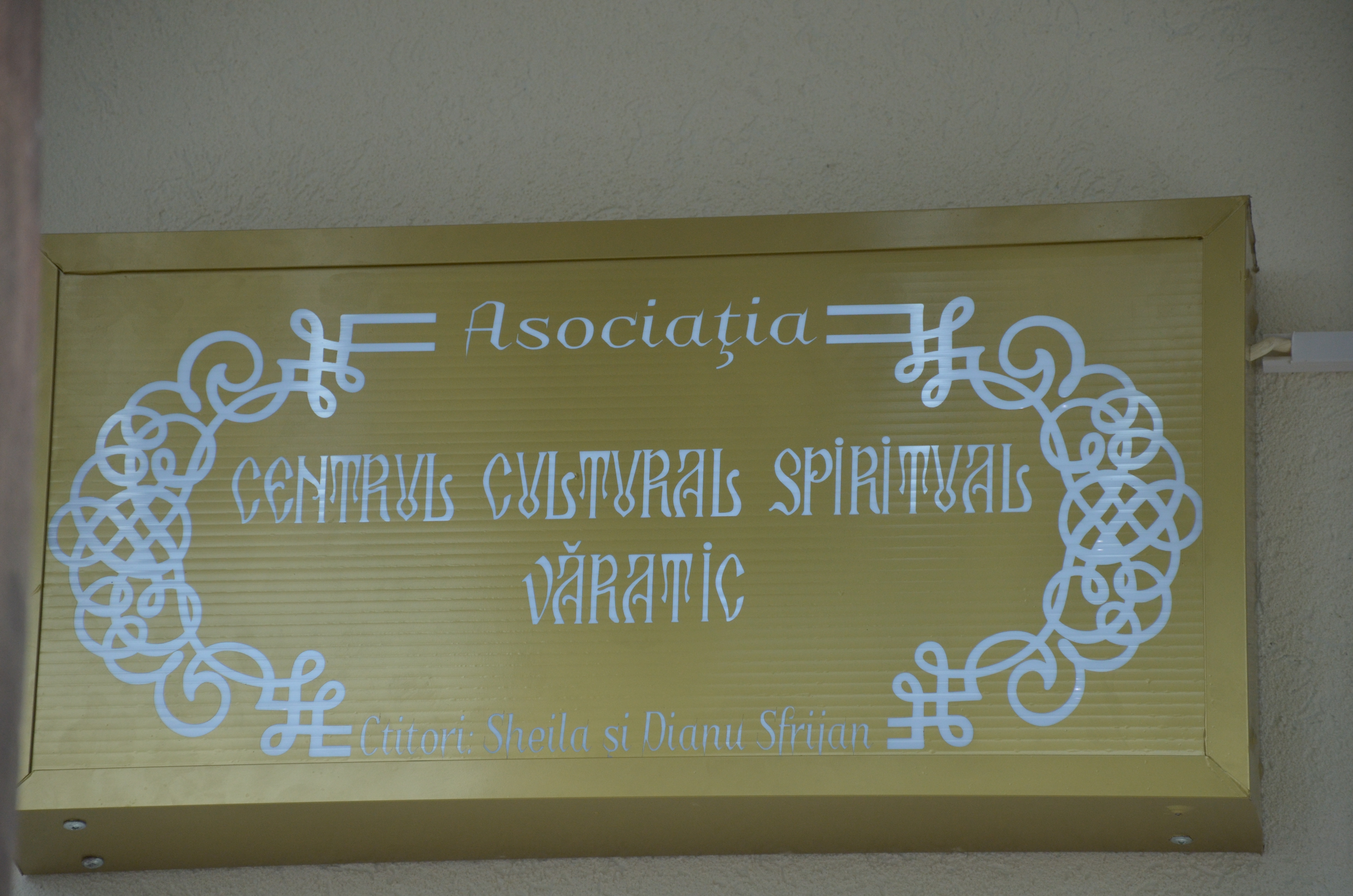 Inaugurarea Centrului Cultural Spiritual Văratic