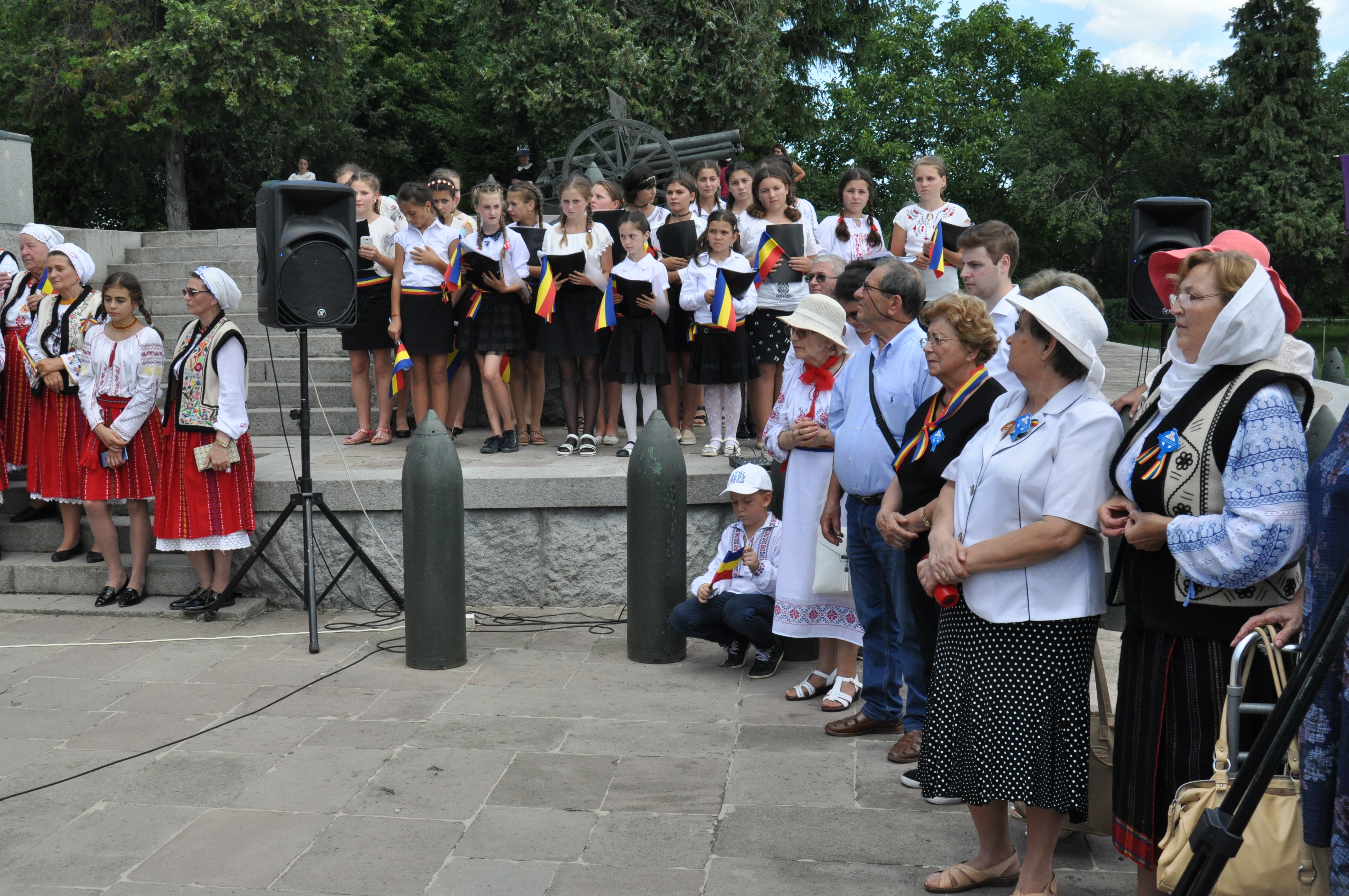 Omagiu la Mărăşeşti pentru eroii căzuţi pe câmpul de luptă