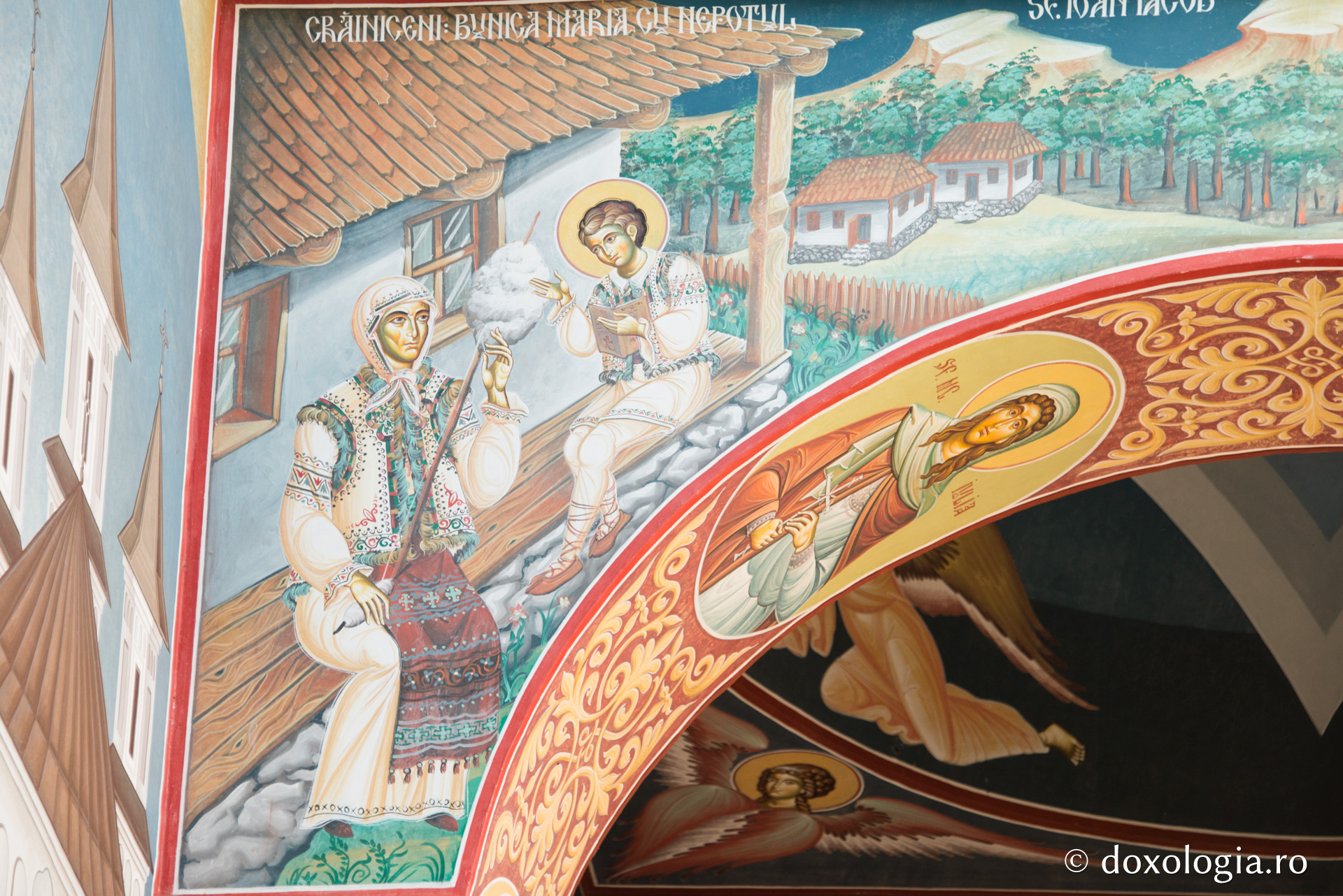 Viața Sfântului Ioan Iacob Hozevitul în iconografie