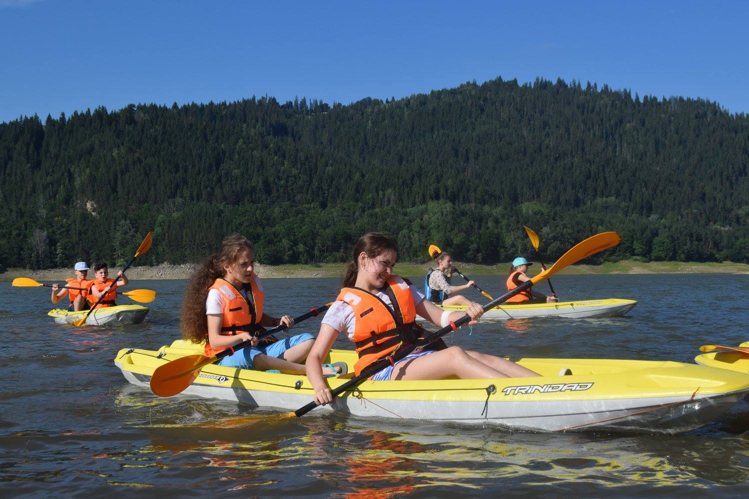 Tabăra de la Durău - „Floare de Colţ“, colacul de salvare