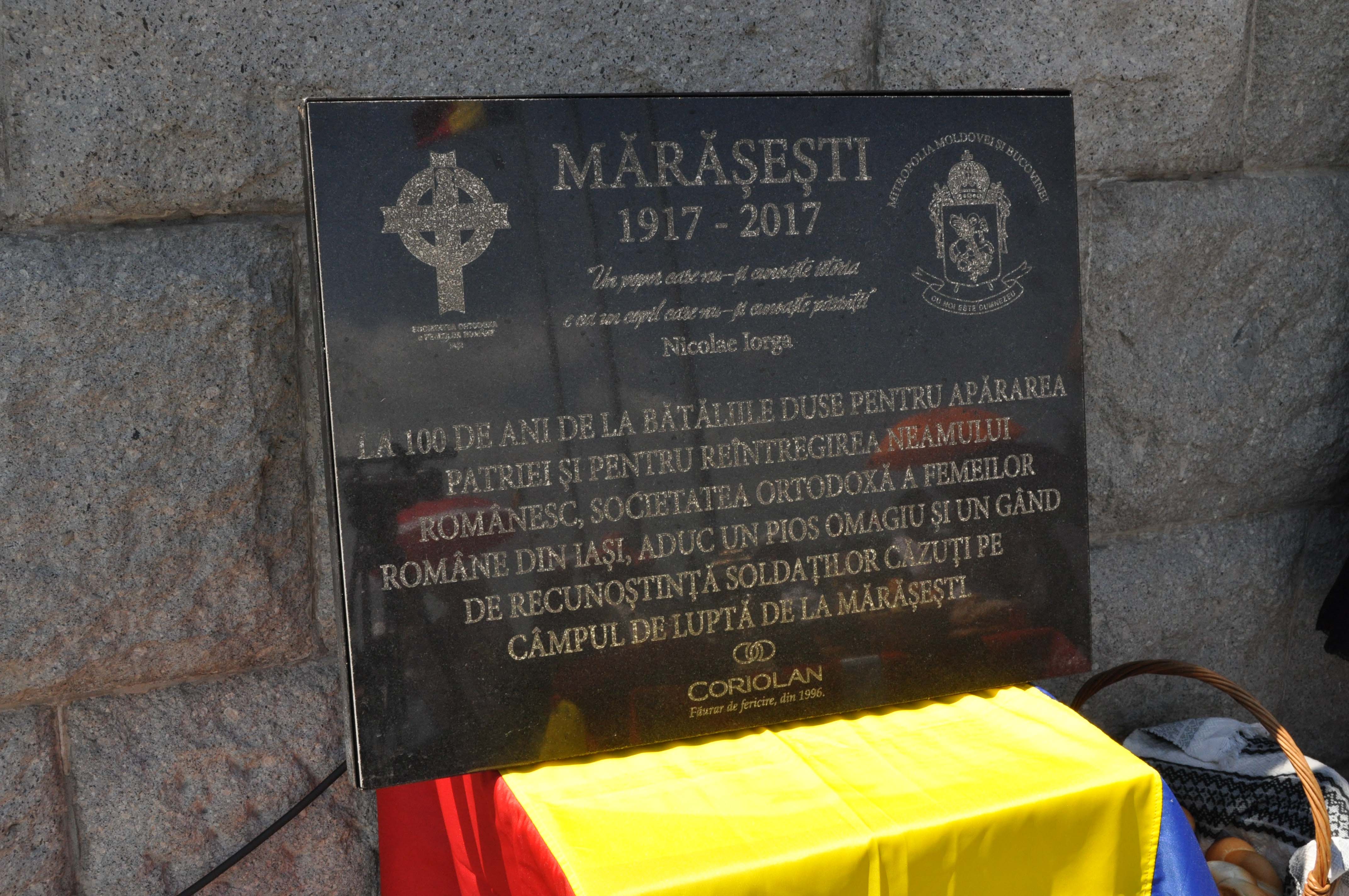 (Video) Omagiu la Mărășești pentru eroii căzuți pe câmpul de luptă