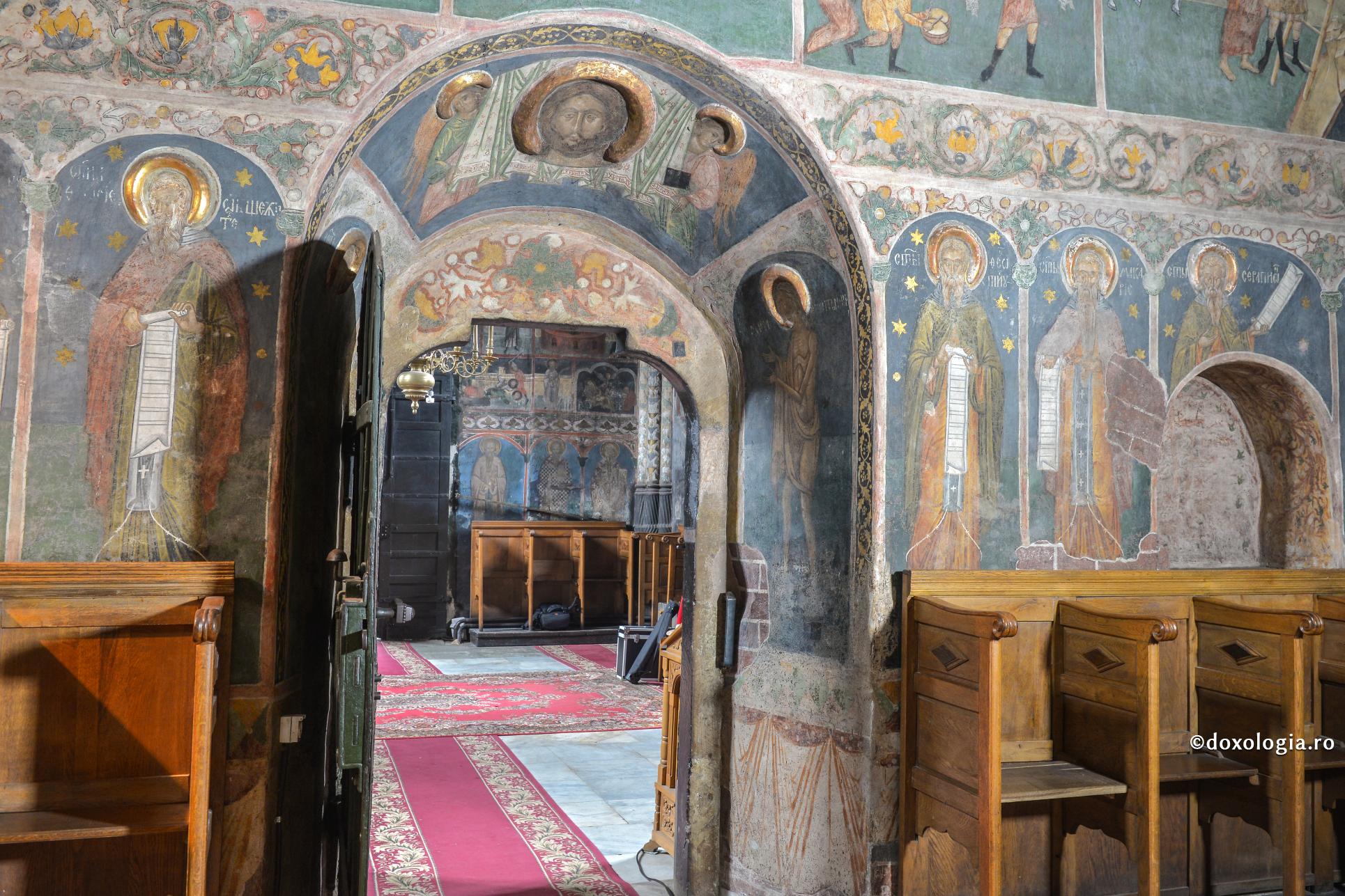 Reprezentare iconografică a Sfântei Mahrame a Domnului – Mănăstirea Neamț