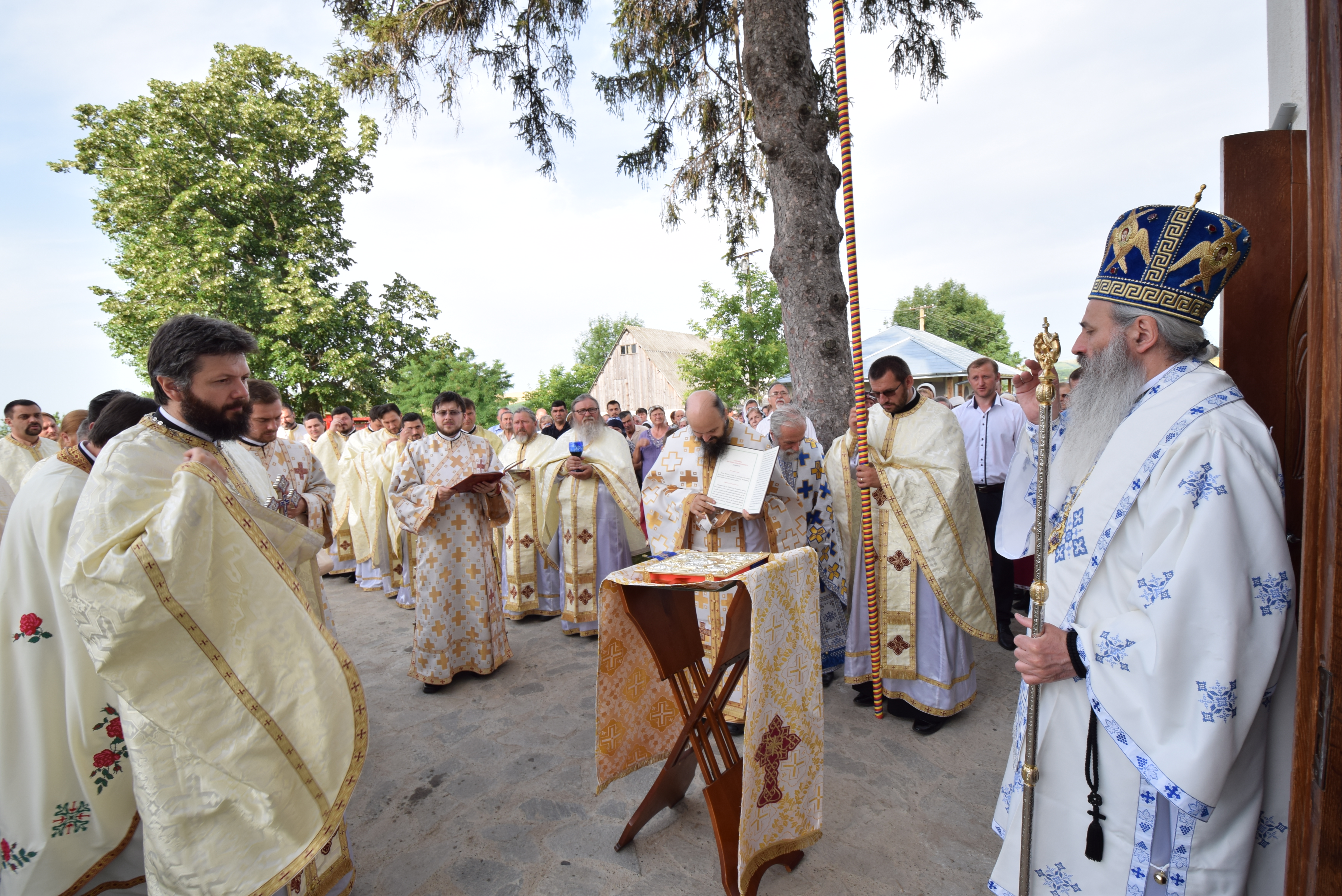 Ctitoria ștefaniană din localitatea ieșeană Scânteia, resfințită de IPS Mitropolit Teofan