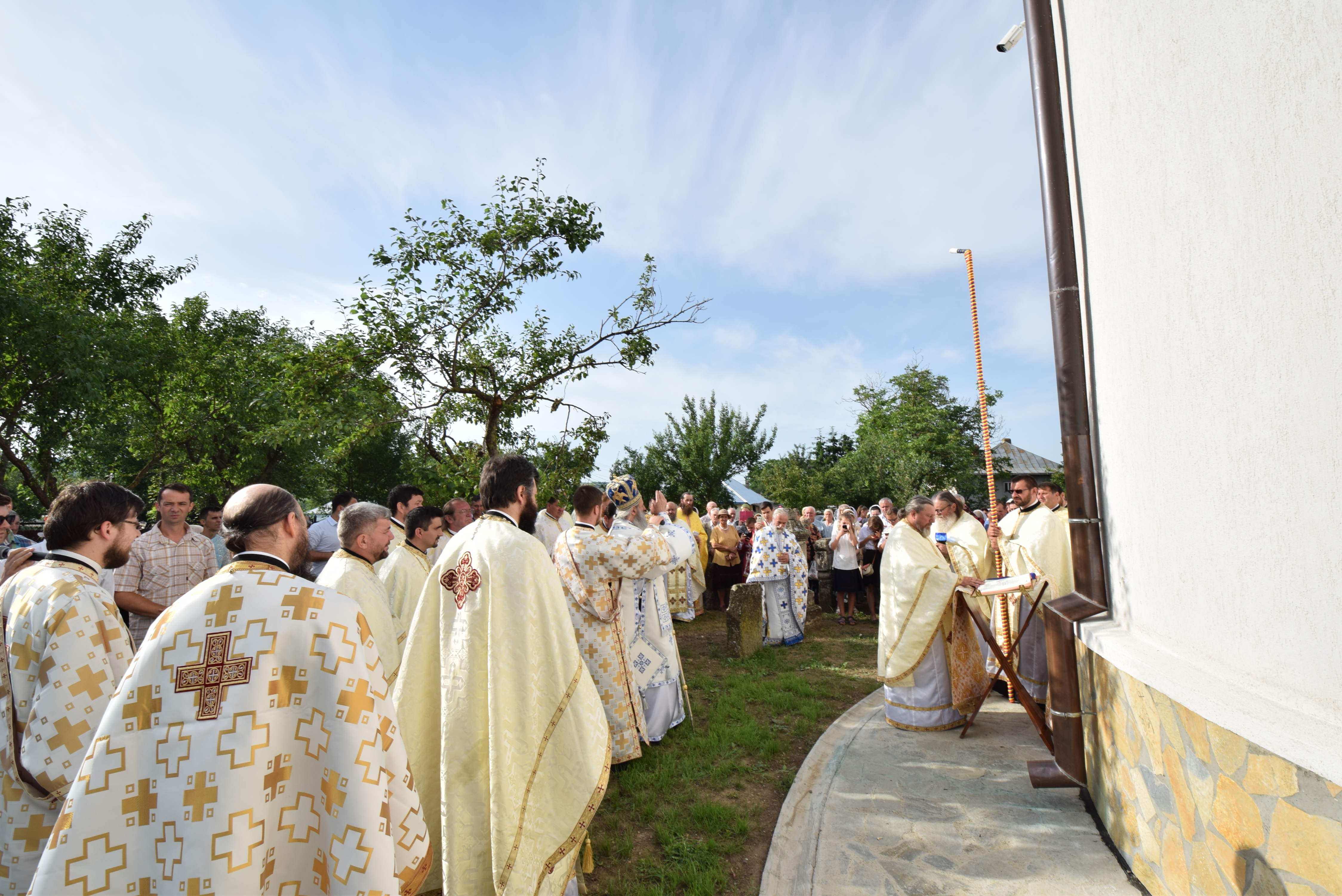 Ctitoria ștefaniană din localitatea ieșeană Scânteia, resfințită de IPS Mitropolit Teofan