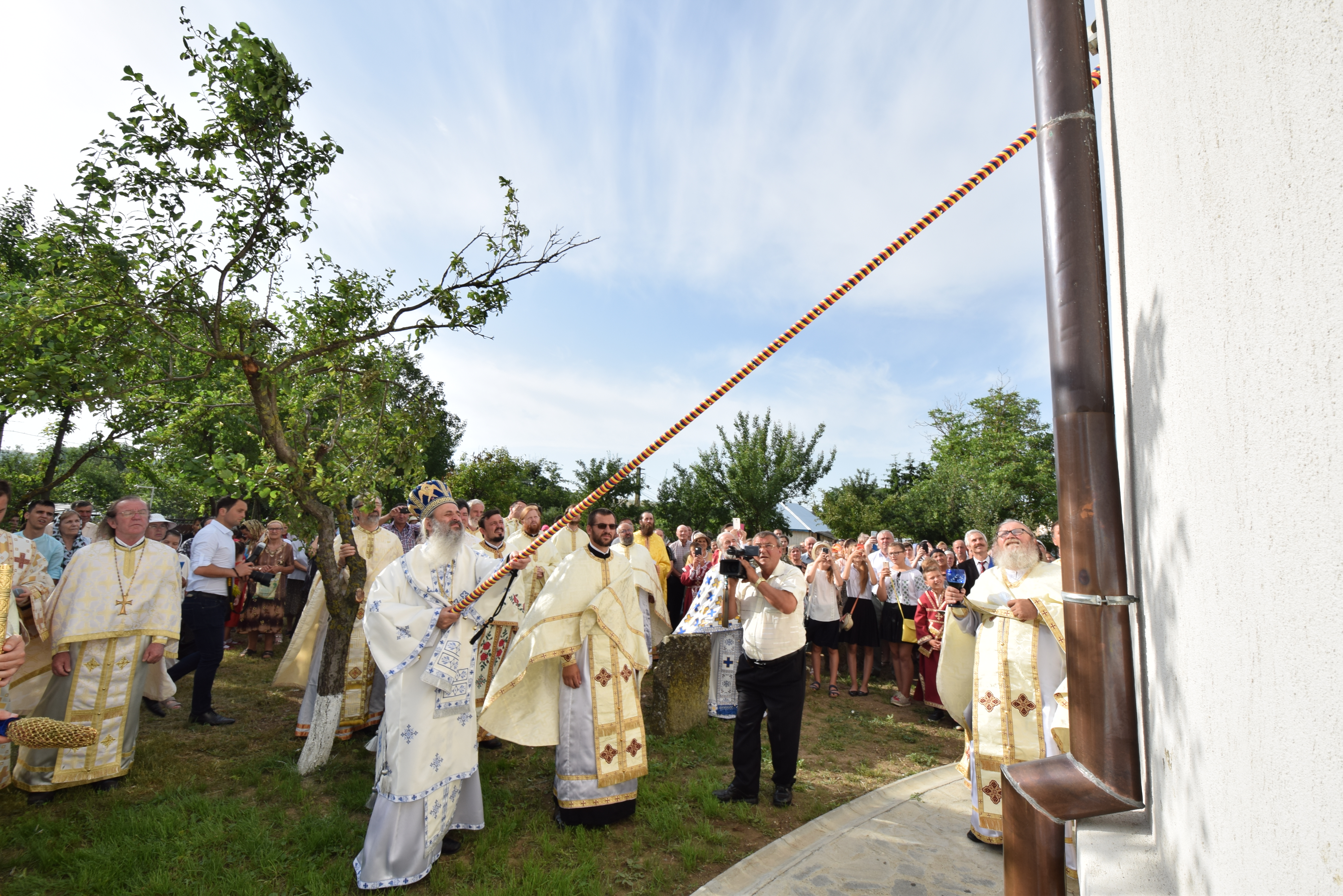 Ctitoria ștefaniană din localitatea ieșeană Scânteia, resfințită de IPS Mitropolit Teofan