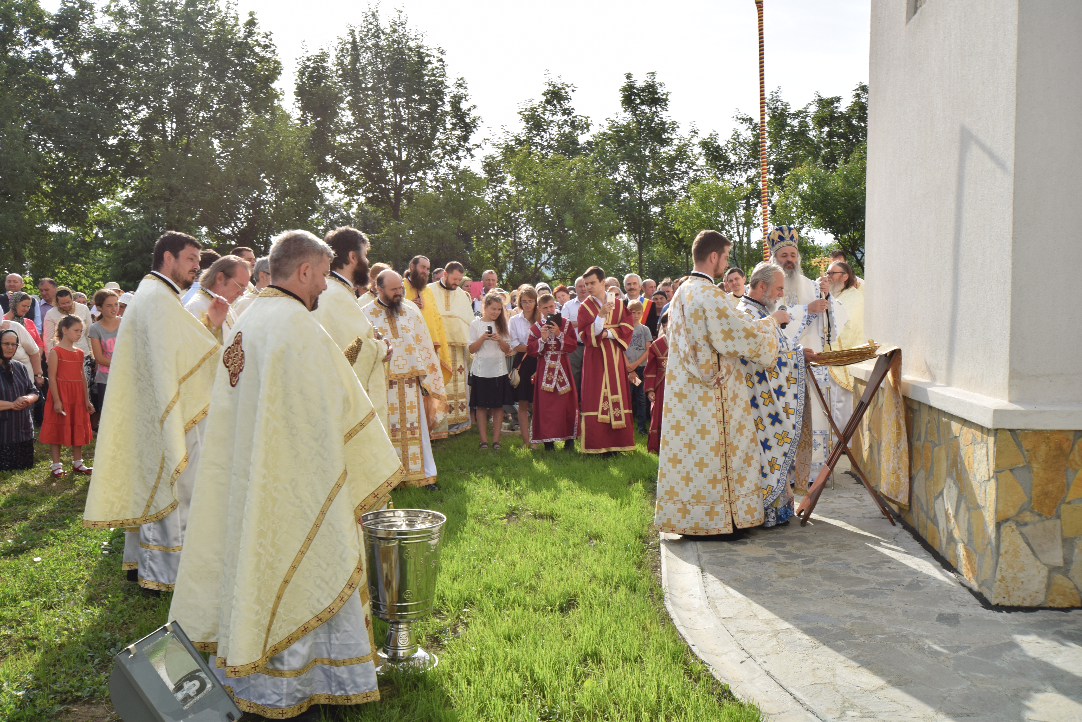 Ctitoria ștefaniană din localitatea ieșeană Scânteia, resfințită de IPS Mitropolit Teofan