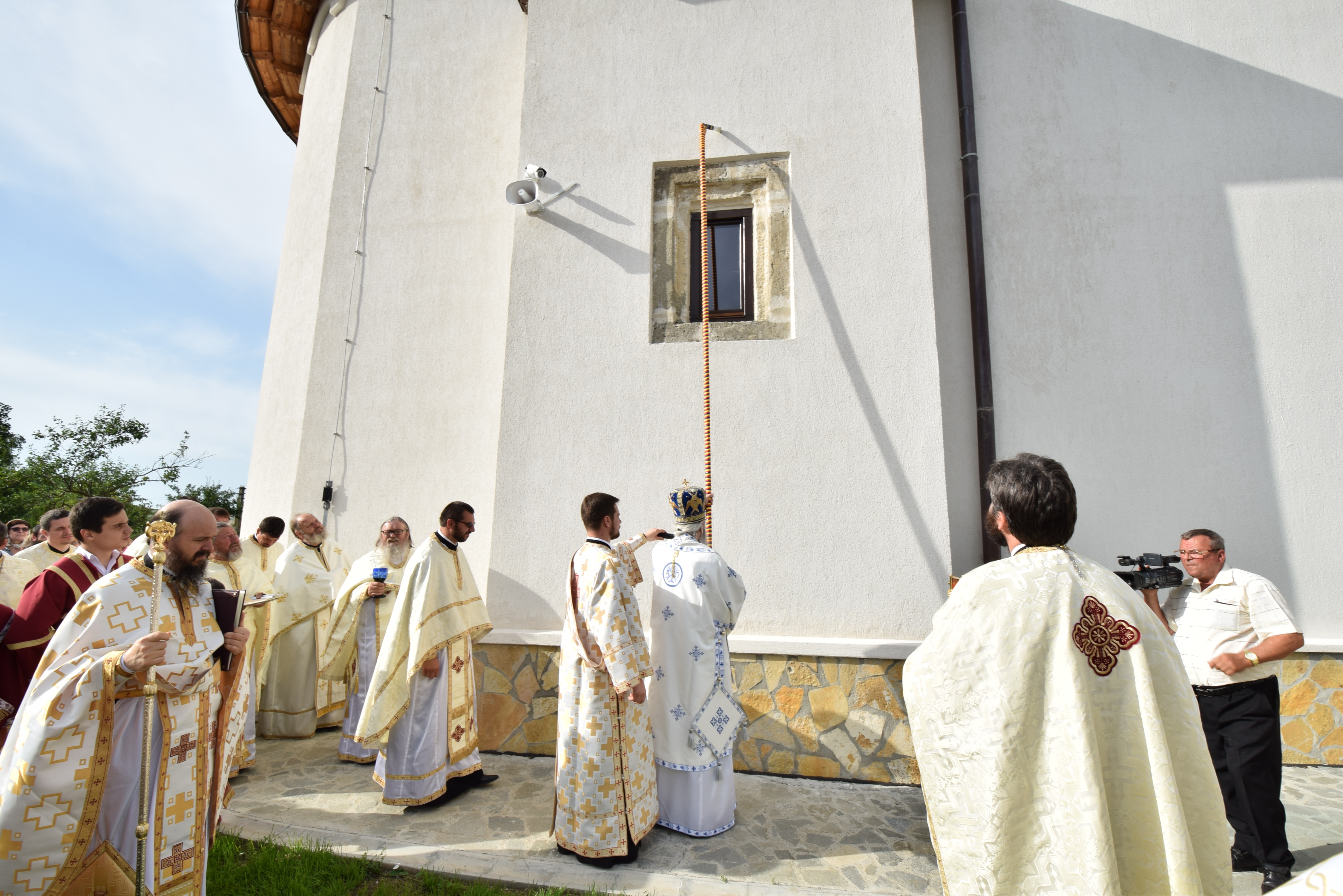 Ctitoria ștefaniană din localitatea ieșeană Scânteia, resfințită de IPS Mitropolit Teofan