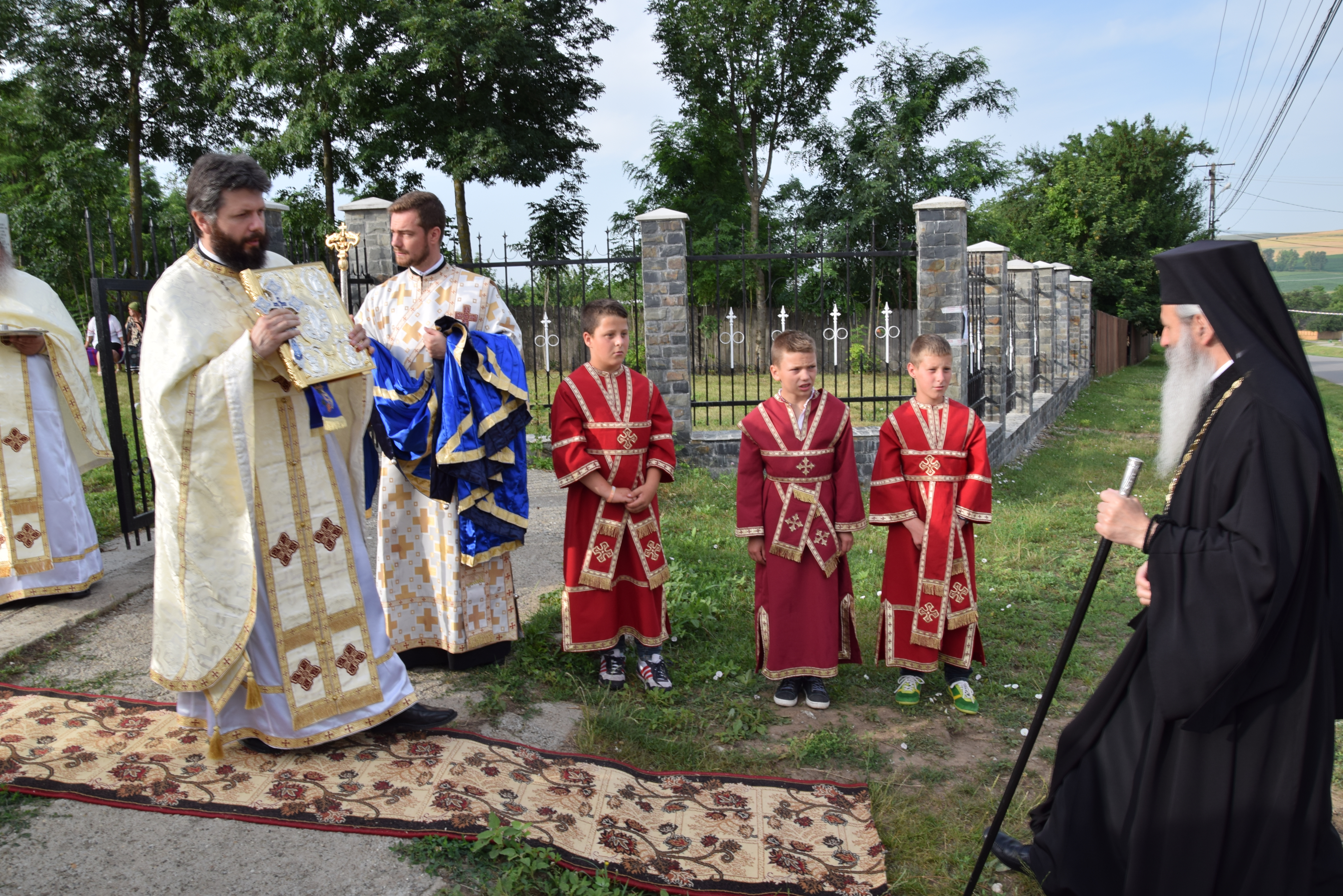 Ctitoria ștefaniană din localitatea ieșeană Scânteia, resfințită de IPS Mitropolit Teofan