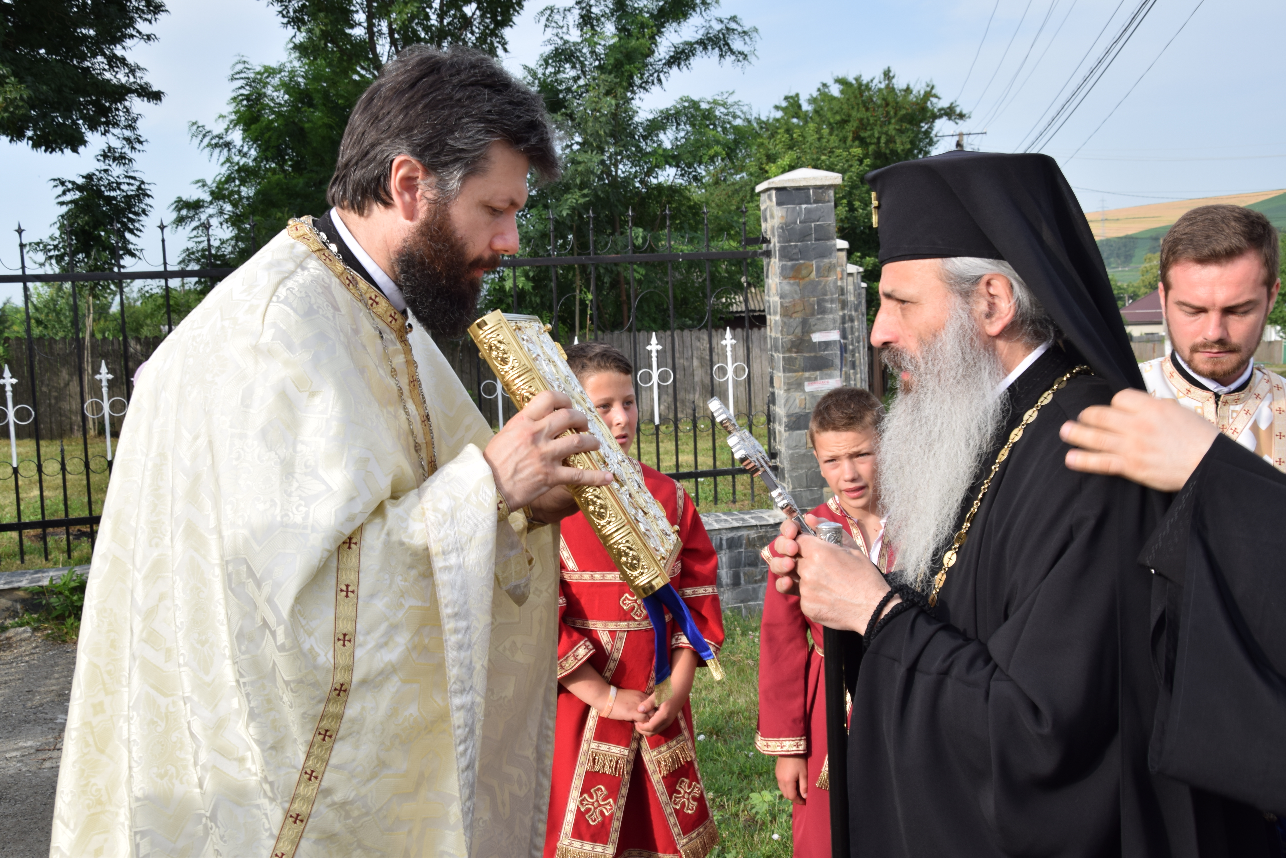 Ctitoria ștefaniană din localitatea ieșeană Scânteia, resfințită de IPS Mitropolit Teofan