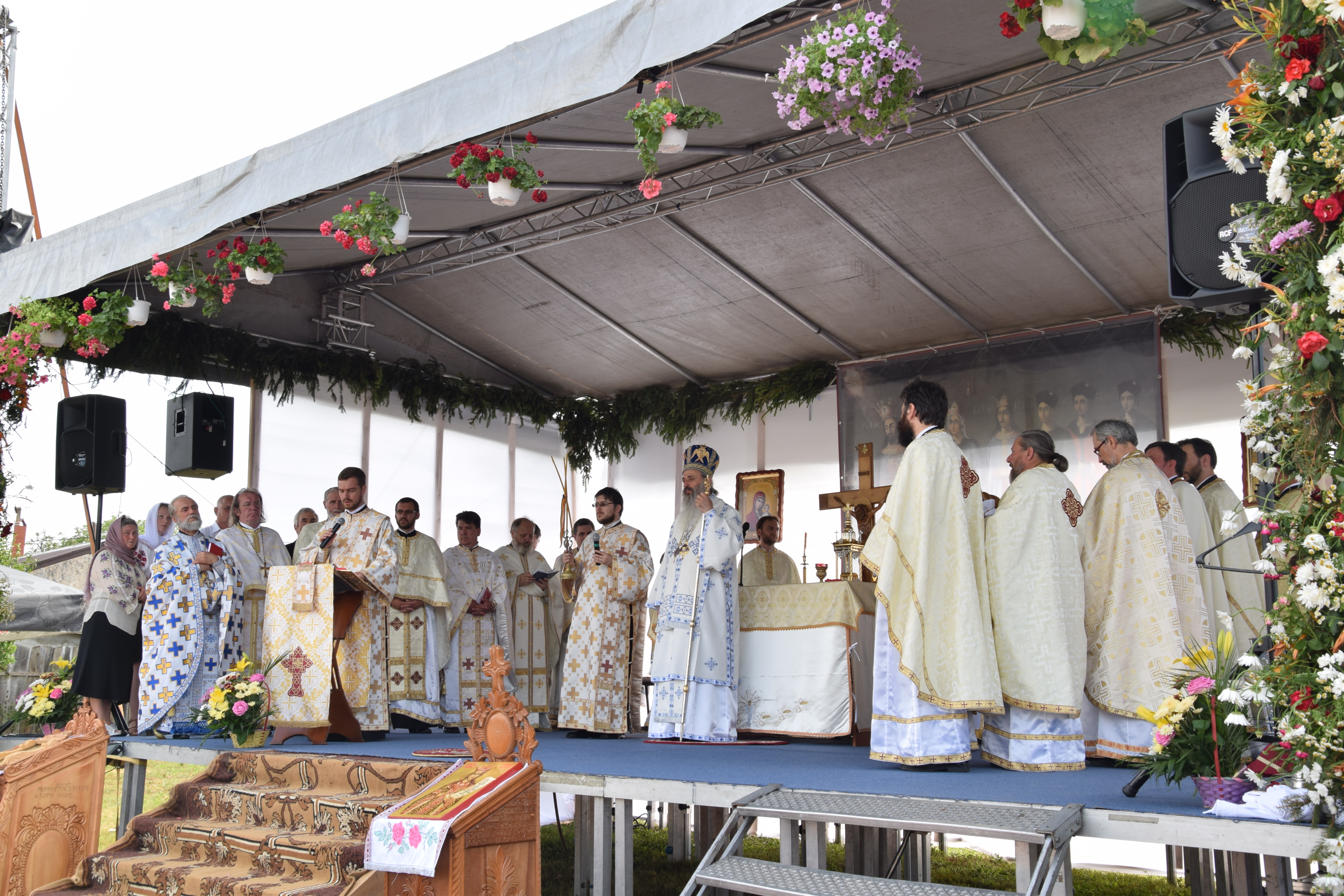 Ctitoria ștefaniană din localitatea ieșeană Scânteia, resfințită de IPS Mitropolit Teofan