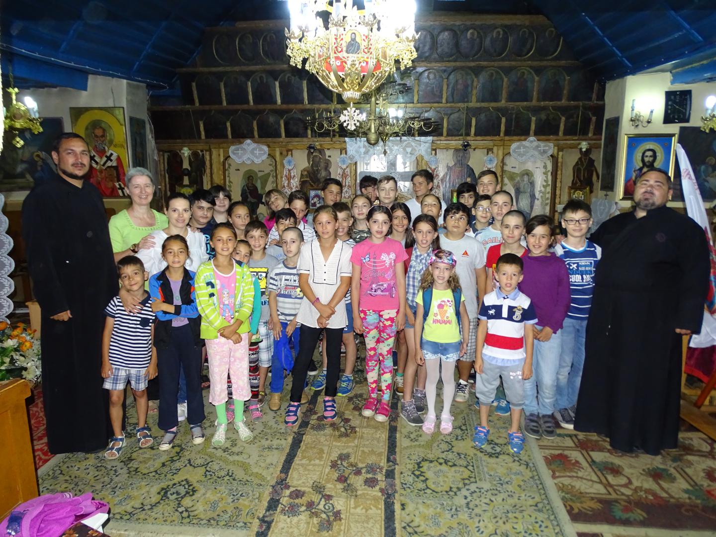 „Şcoală de vară“ în Parohia Podiş „Şcoală de vară“ în Parohia Podiş