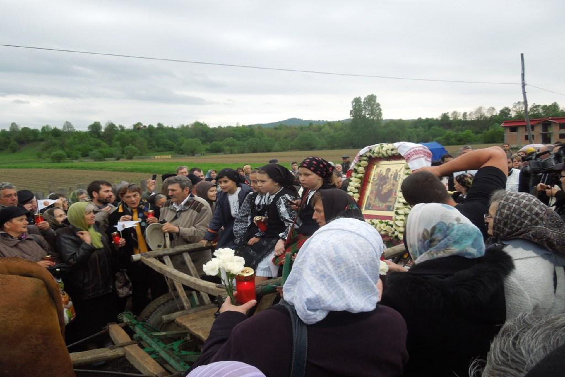 Aducerea icoanei Maicii Domnului „Pantanassa” la Mănăstirea Şinca Veche (mai 2014) Aducerea icoanei Maicii Domnului „Pantanassa” la Mănăstirea Şinca Veche