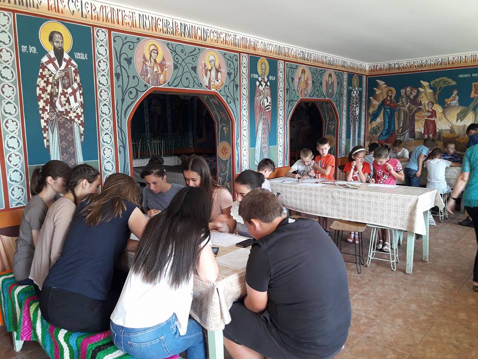 Şcoală de vară în Parohia Siliştea II Şcoală de vară în Parohia Siliştea II