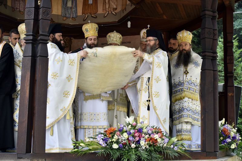 Proclamarea canonizării Sfântului Cuvios Pafnutie – Pârvu Zugravul