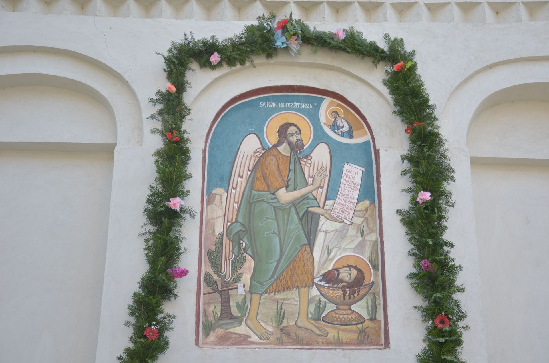 Hram la Mănăstirea Secu, una dintre cele mai vechi așezări monahale din Neamț