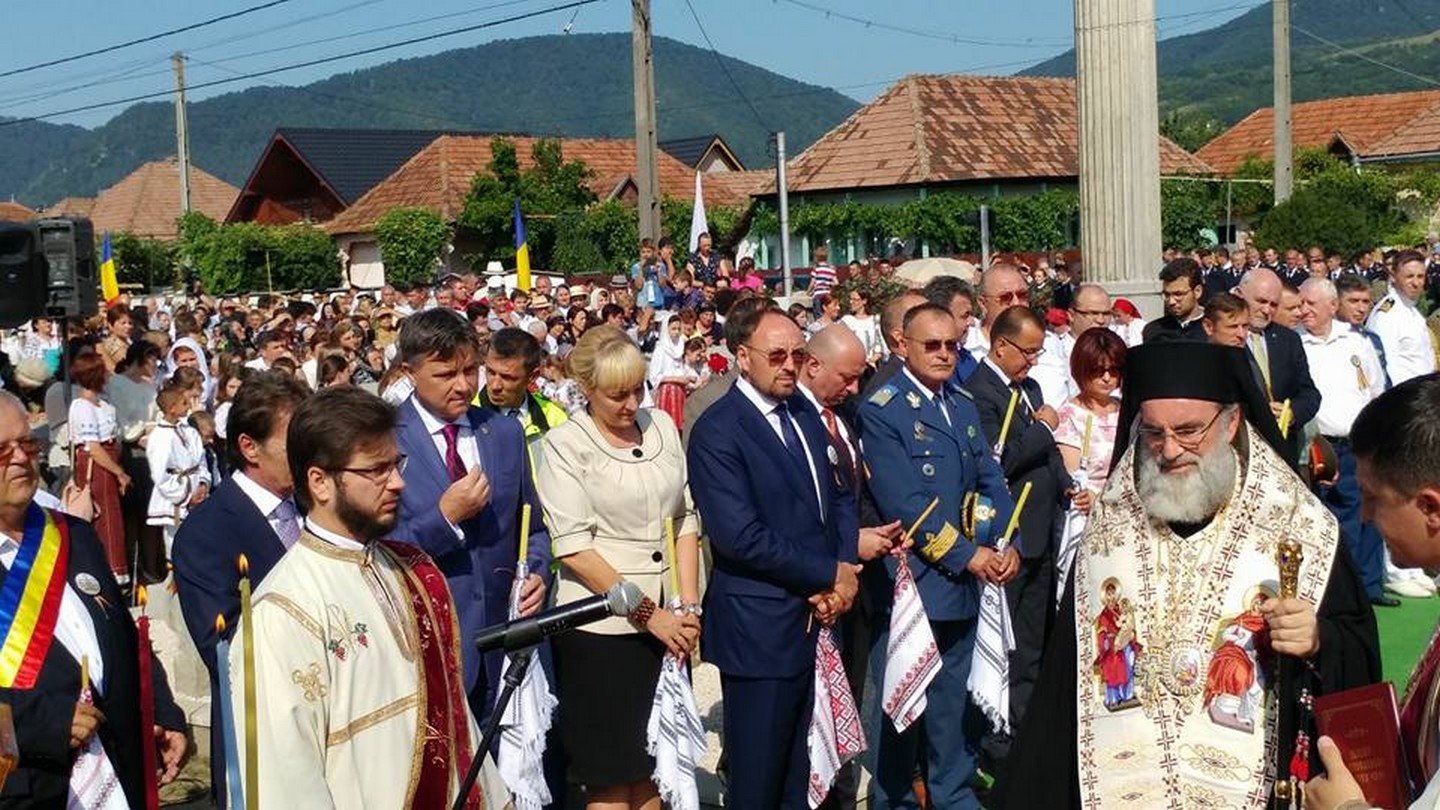 Comemorare pe „Valea învierii neamului românesc“ Comemorare pe „Valea învierii neamului românesc“