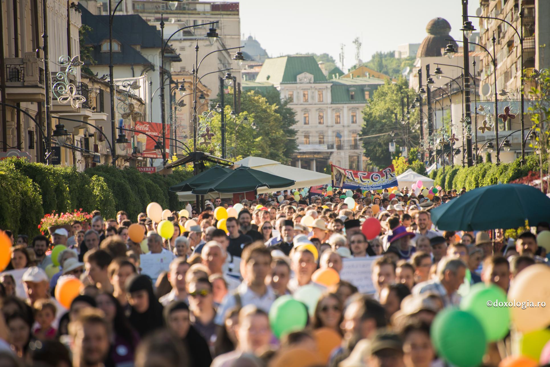 marșul pentru familie