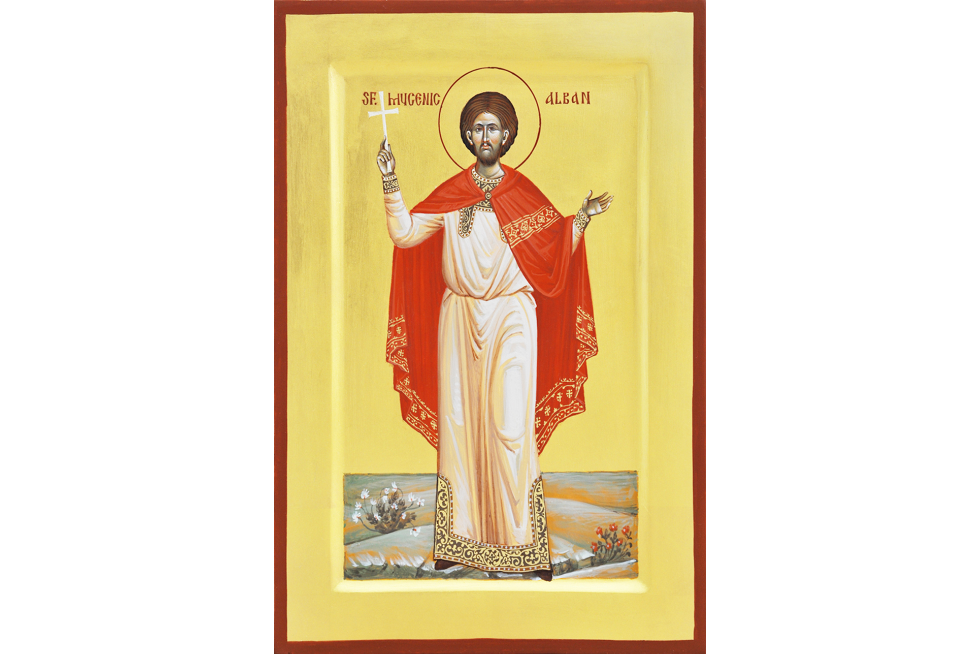 Sfântul Mucenic Alban / Foto: Parohia Luton, Marea Britanie Sfântul Mucenic Alban al Britaniei