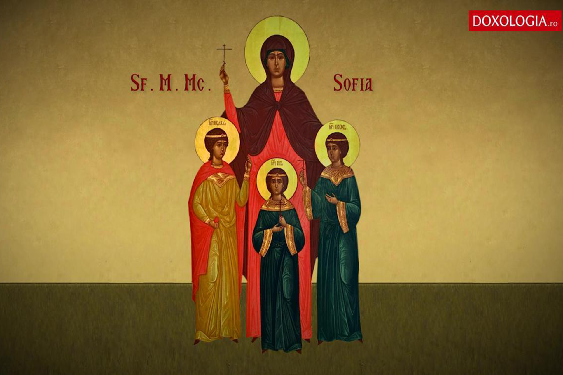 Sfânta Muceniță Sofia și fiicele sale, Pistis, Elpis și Agapis – drumul spre sfințenie Sfânta Muceniță Sofia și fiicele sale, Pistis, Elpis și Agapis