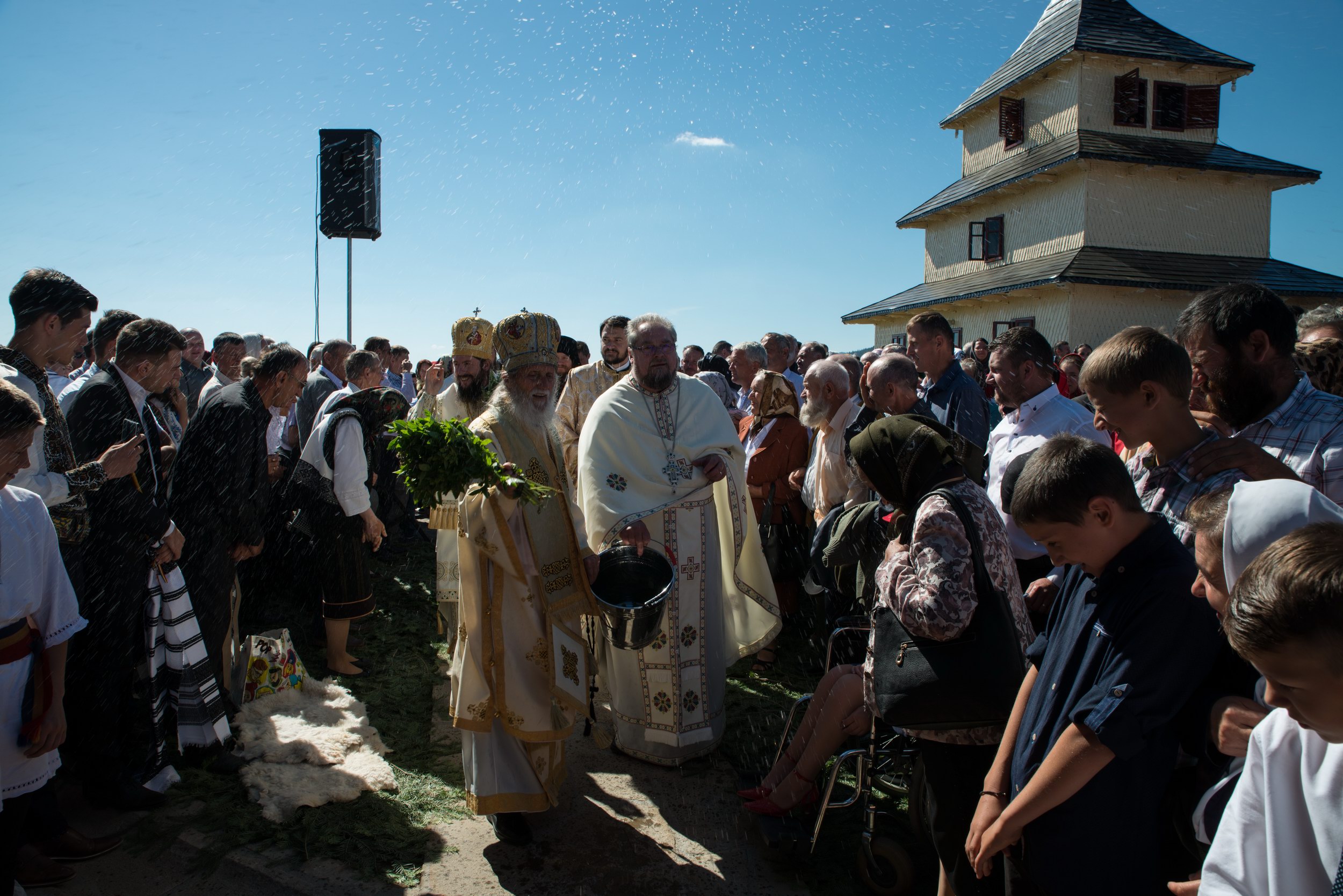 Sfinţirea Schitului „Sfântul Proroc Ilie” - Salaş, oficiată de doi ierarhi