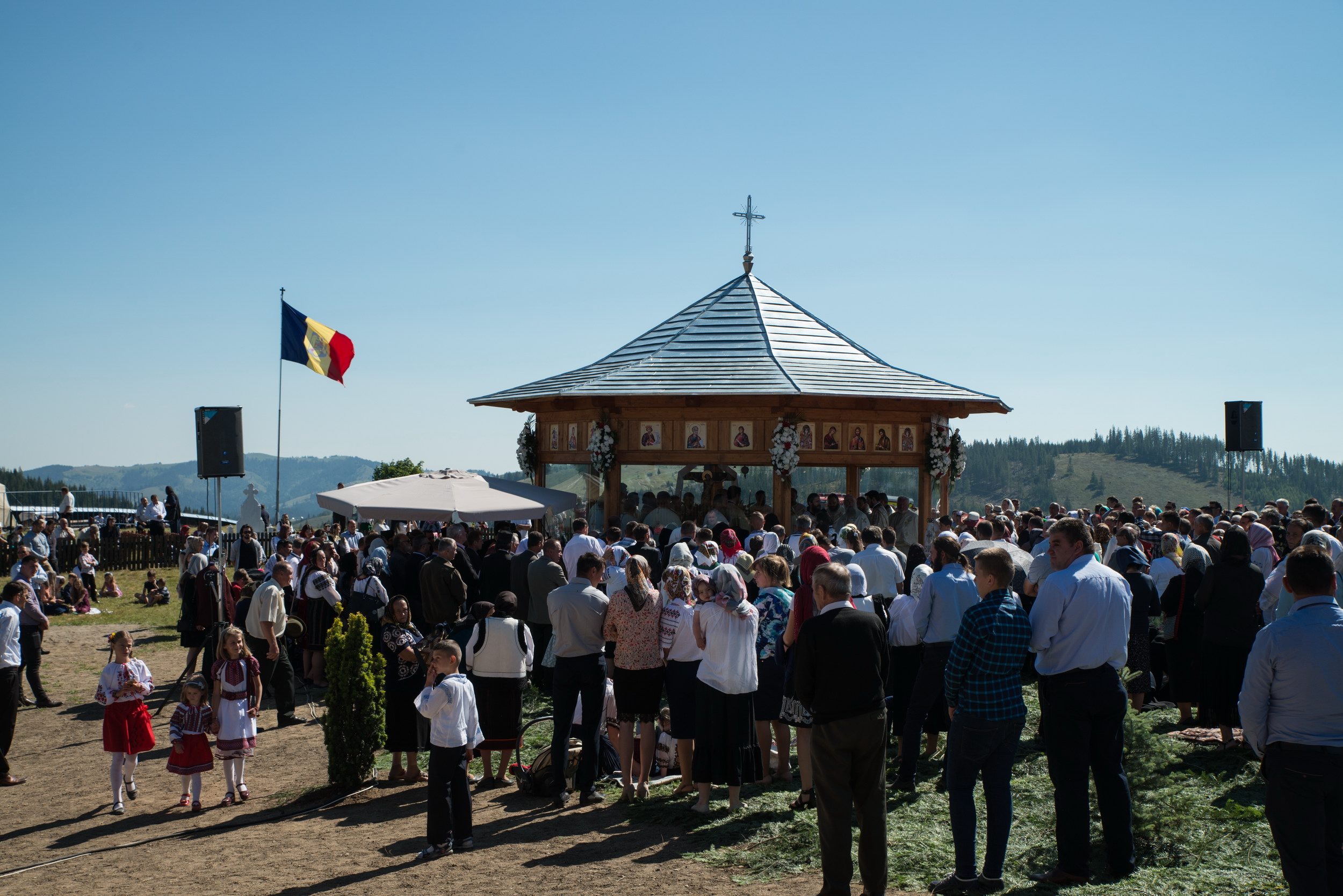 Sfinţirea Schitului „Sfântul Proroc Ilie” - Salaş, oficiată de doi ierarhi