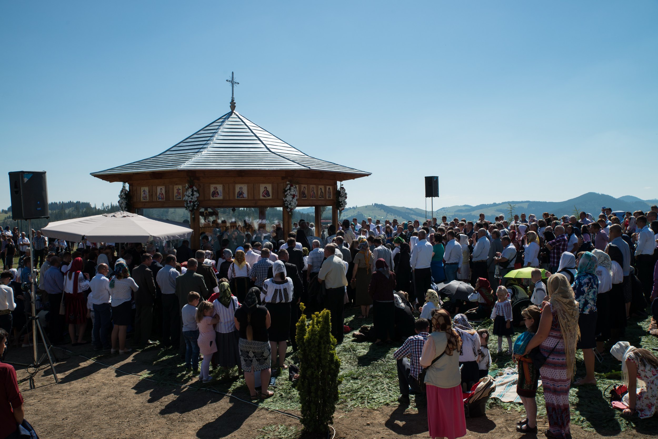 Sfinţirea Schitului „Sfântul Proroc Ilie” - Salaş, oficiată de doi ierarhi