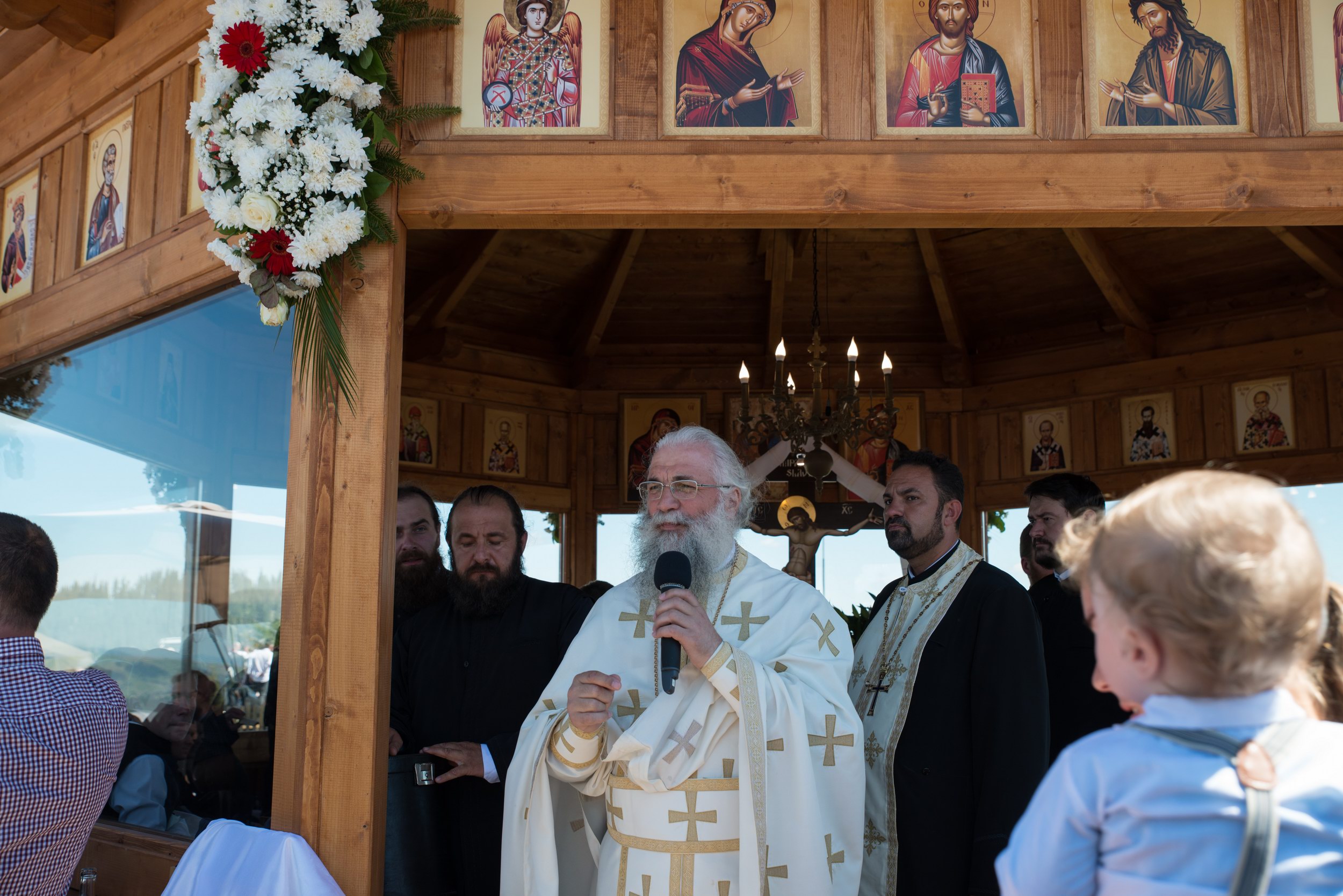 Sfinţirea Schitului „Sfântul Proroc Ilie” - Salaş, oficiată de doi ierarhi
