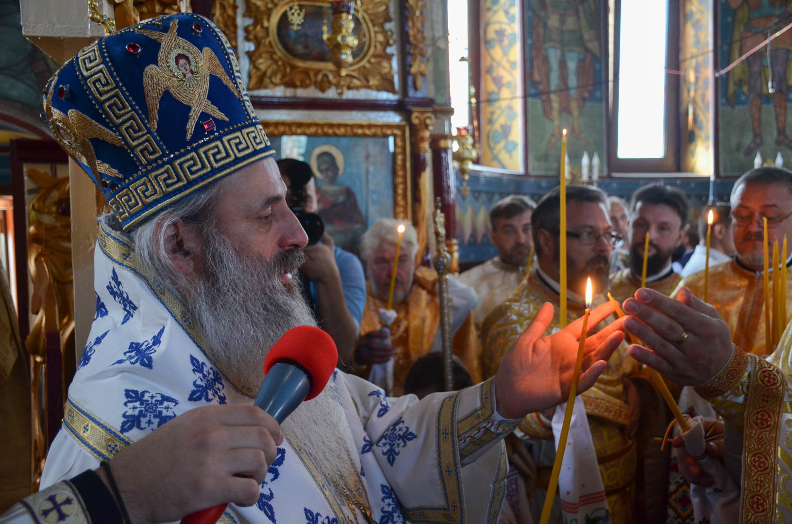 IPS Teofan a resfințit Biserica „Sfântul Mare Mucenic Gheorghe” din Copălău