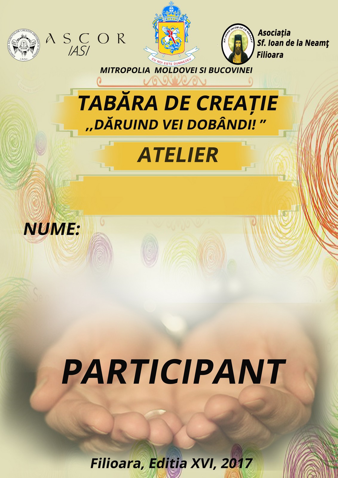 Cea de-a XVI-a ediţie a Taberei de creaţie „Dăruind vei dobândi”, la final