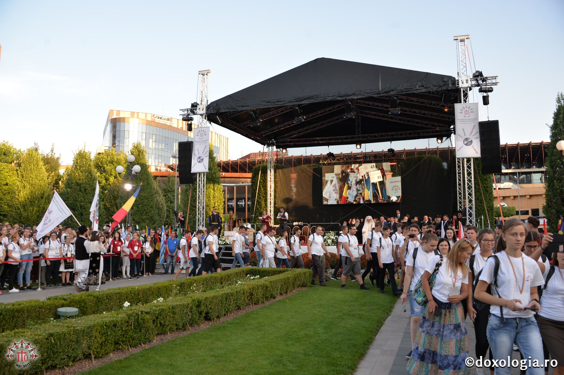 Deschiderea oficială a Întâlnirii Internaționale a Tinerilor Ortodocși, în prezența Preafericitului Părinte Patriarh Daniel