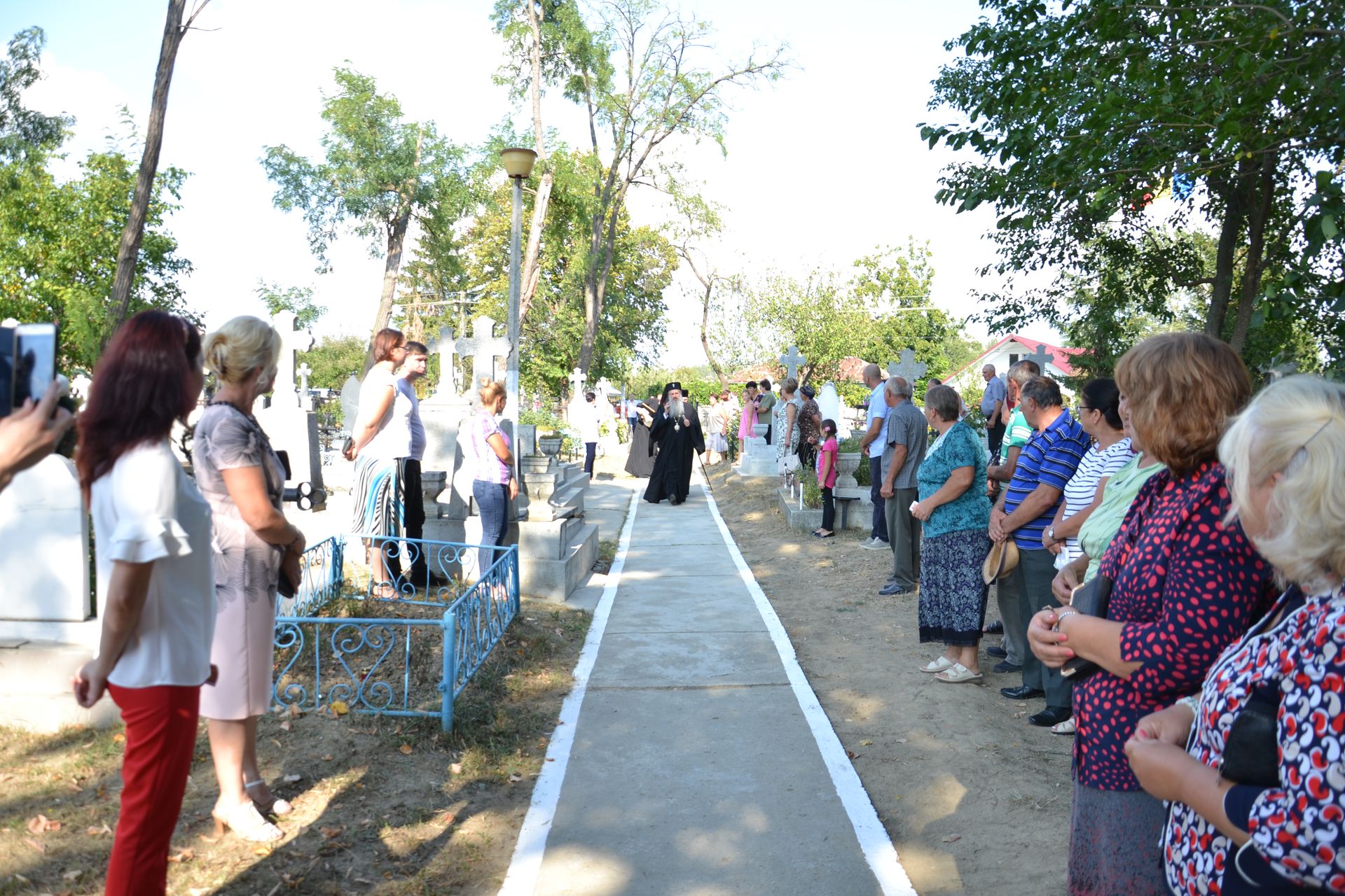 Sfințire de casă socială la Oprișeni, Iași