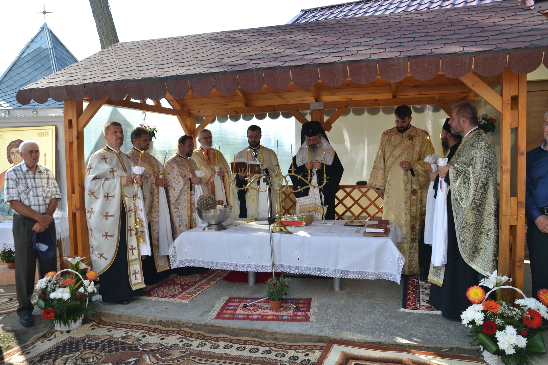 Sfințire de casă socială la Oprișeni, Iași