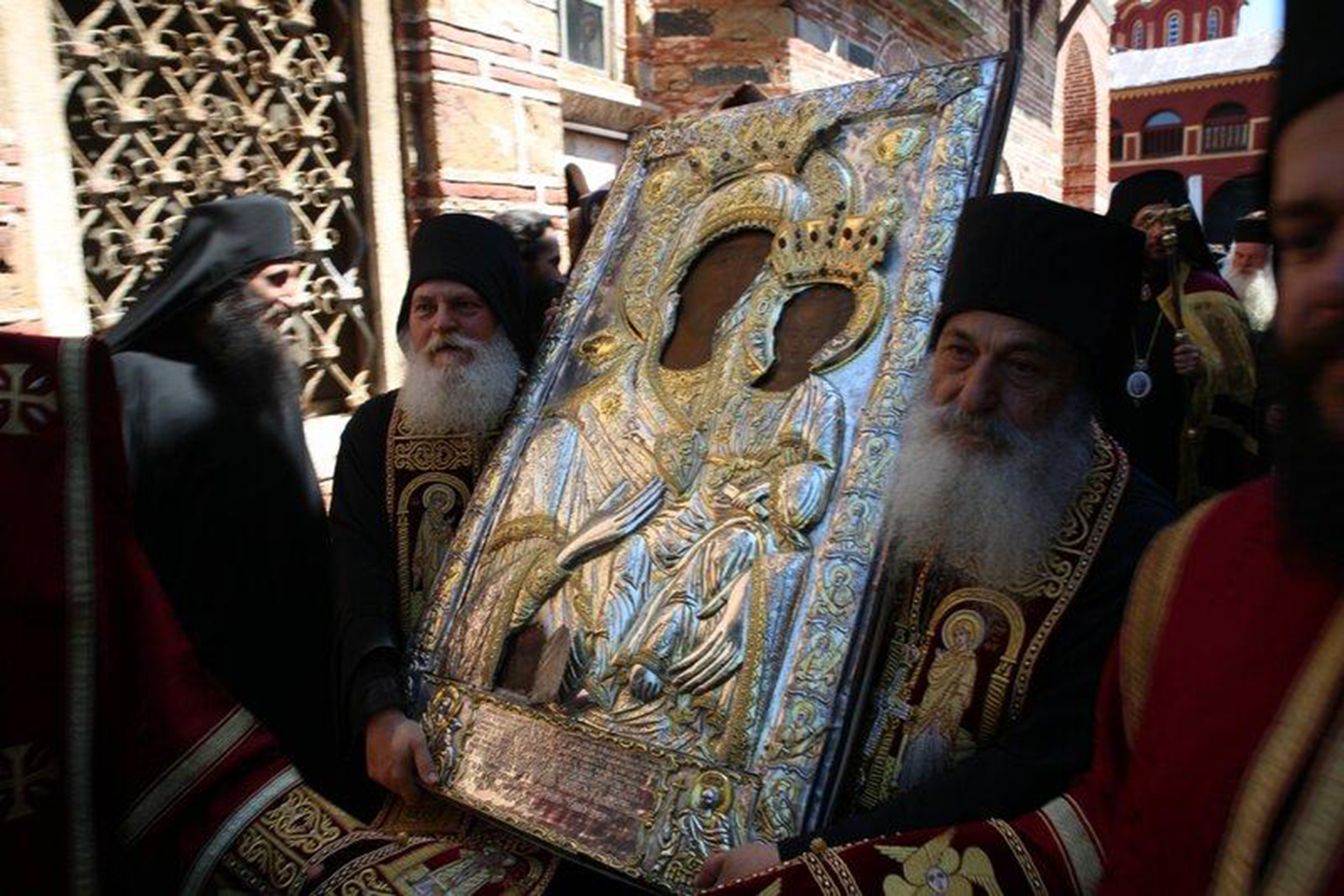 Icoana Maicii Domnului Odighitria – „Îndrumătoarea” de la Mănăstirea Xenofont