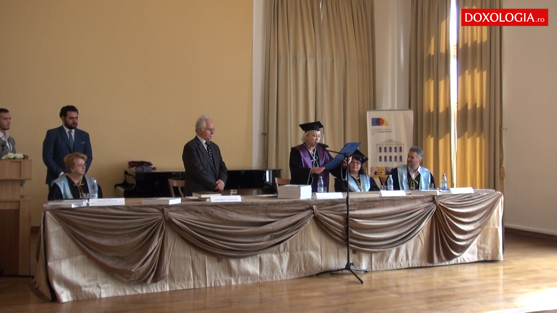 (Video) Titlul Doctor Honoris Causa pentru Gregorios Stathis