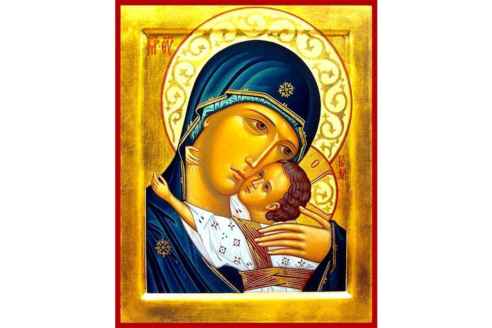 Icoana Maicii Domnului „Cea iubitoare”, a Peșterilor din Pskov