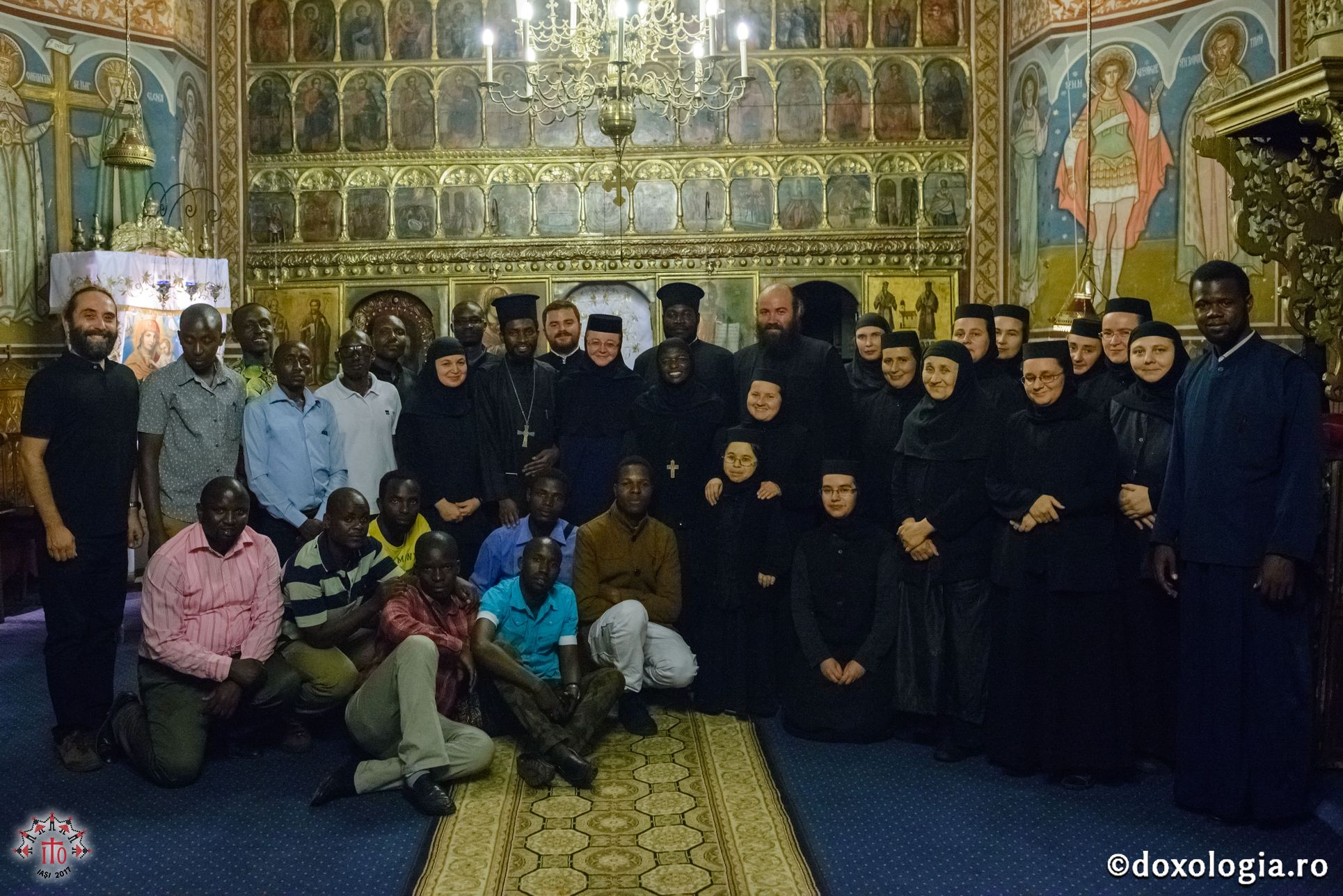 Delegația la ITO a Patriarhiei Alexandriei și a întregii Africi în vizită la Mănăstirea Copou (galerie FOTO)