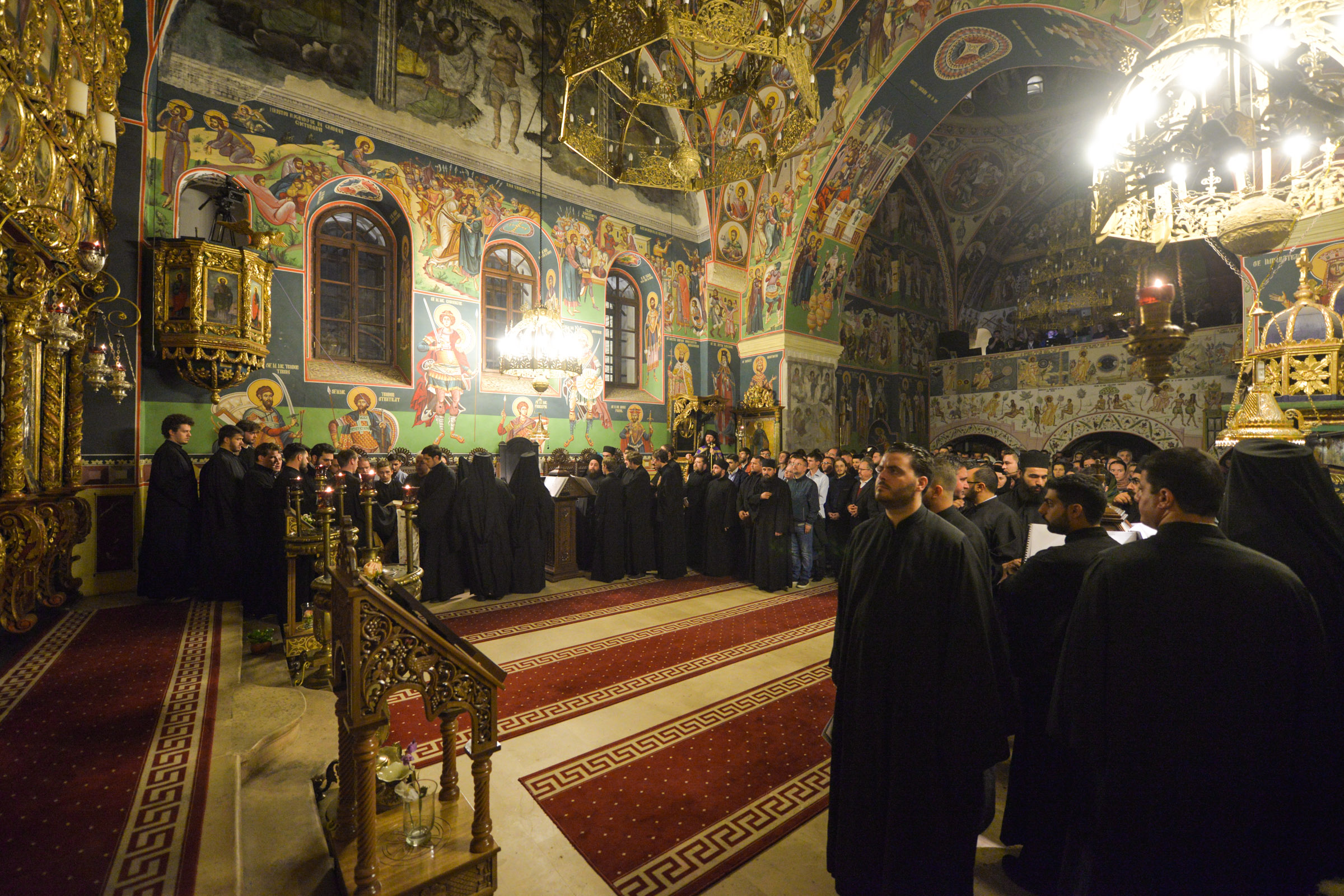 Priveghere arhierească de noapte, în cadrul Festivalului de Muzică Bizantină de la Iași