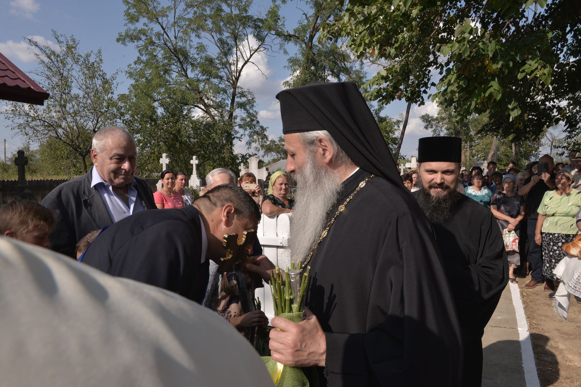 Sfințire de casă socială la Oprișeni, Iași