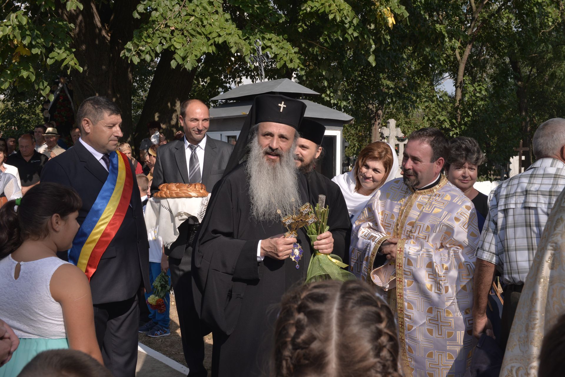 Sfințire de casă socială la Oprișeni, Iași